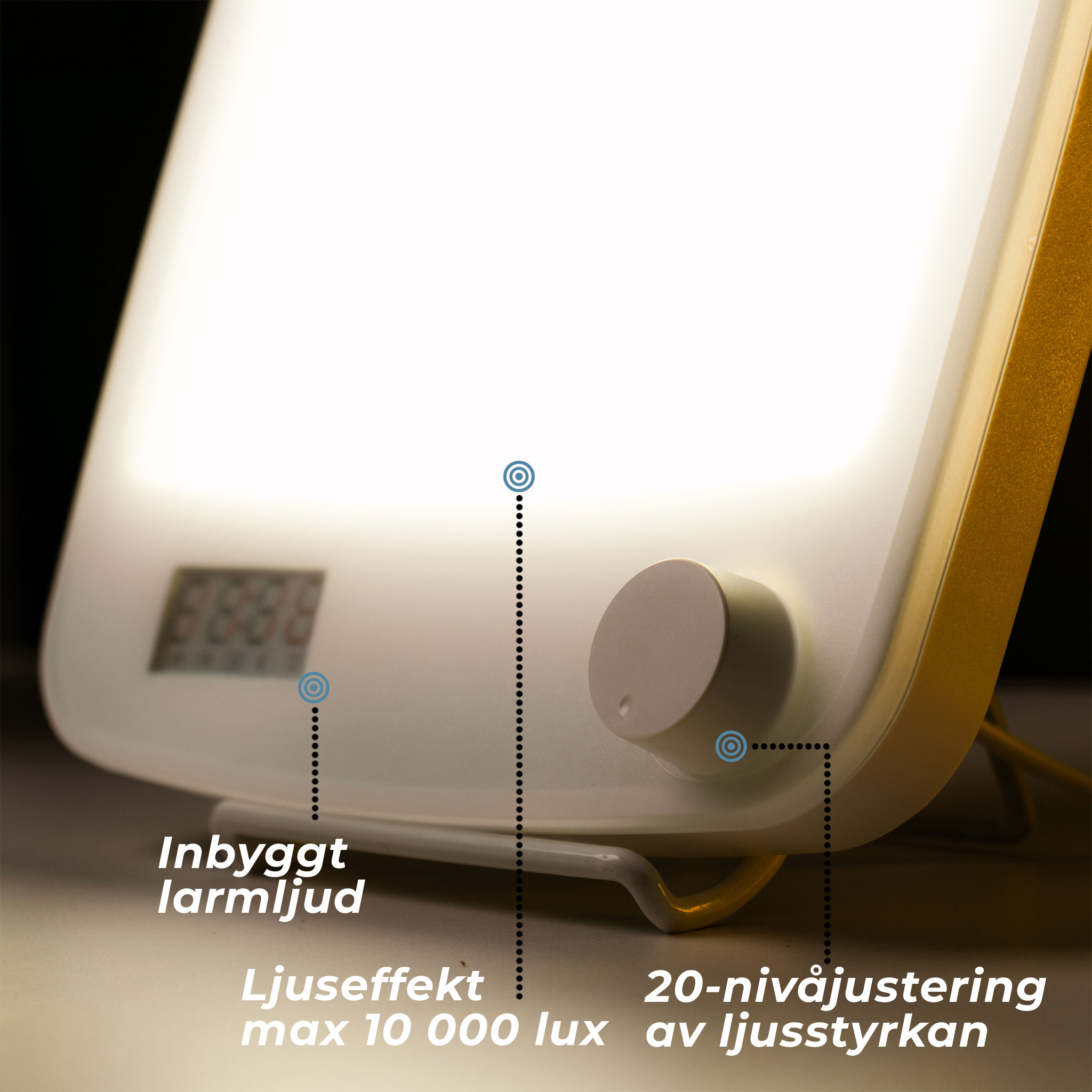 Lykke ljusterapilampa Pro 2000