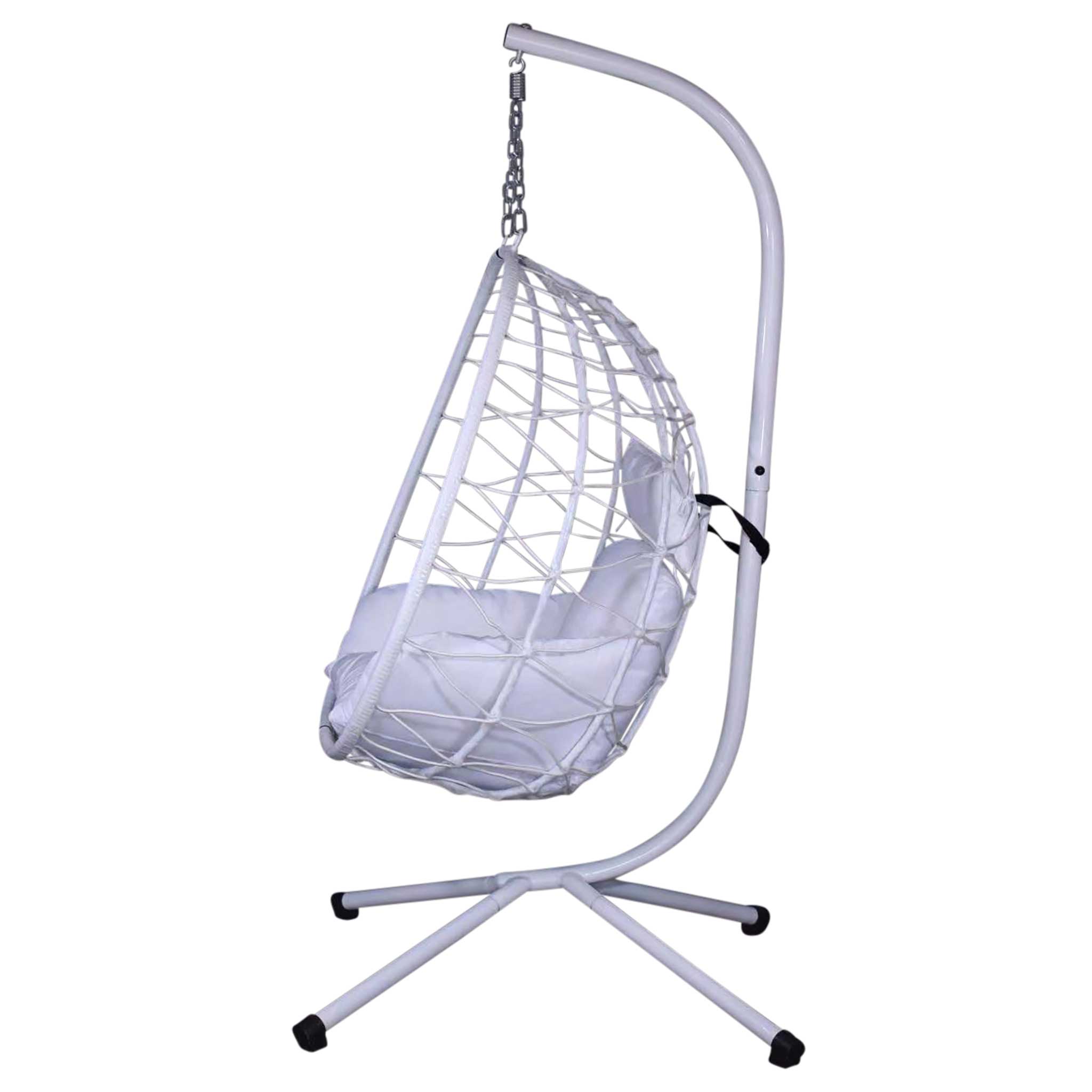 Lykke Hanging Egg Chair, white