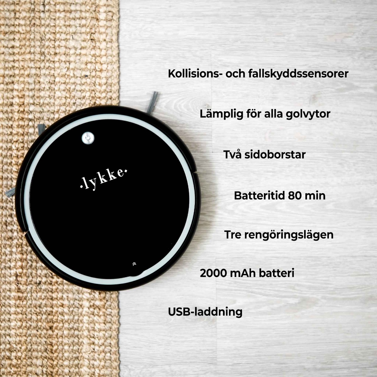 Lykke Robotdammsugare Pro 1000