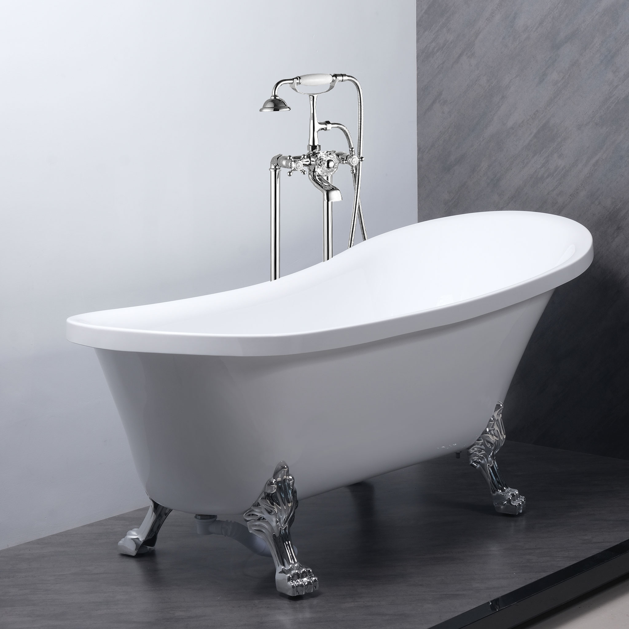 Lykke vanna Nordic Deluxe 1700x750x730mm, balta