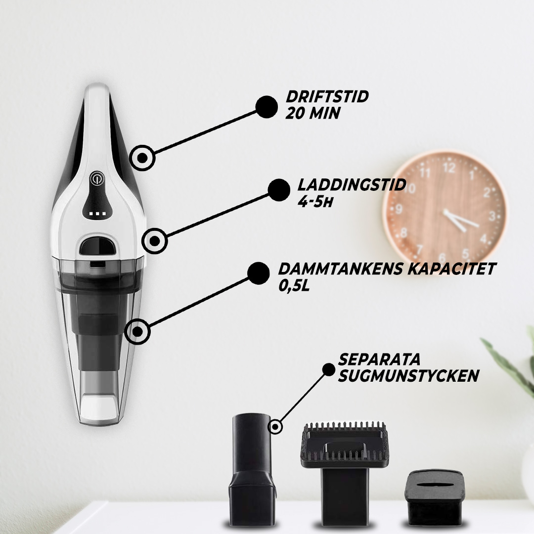 Lykke sladdlös dammsugare Classic 500