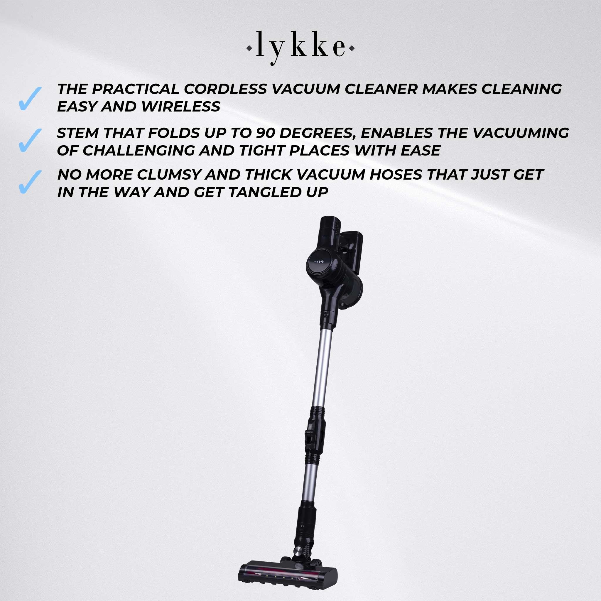Lykke Cordless vacuum cleaner Pro 1000 V2