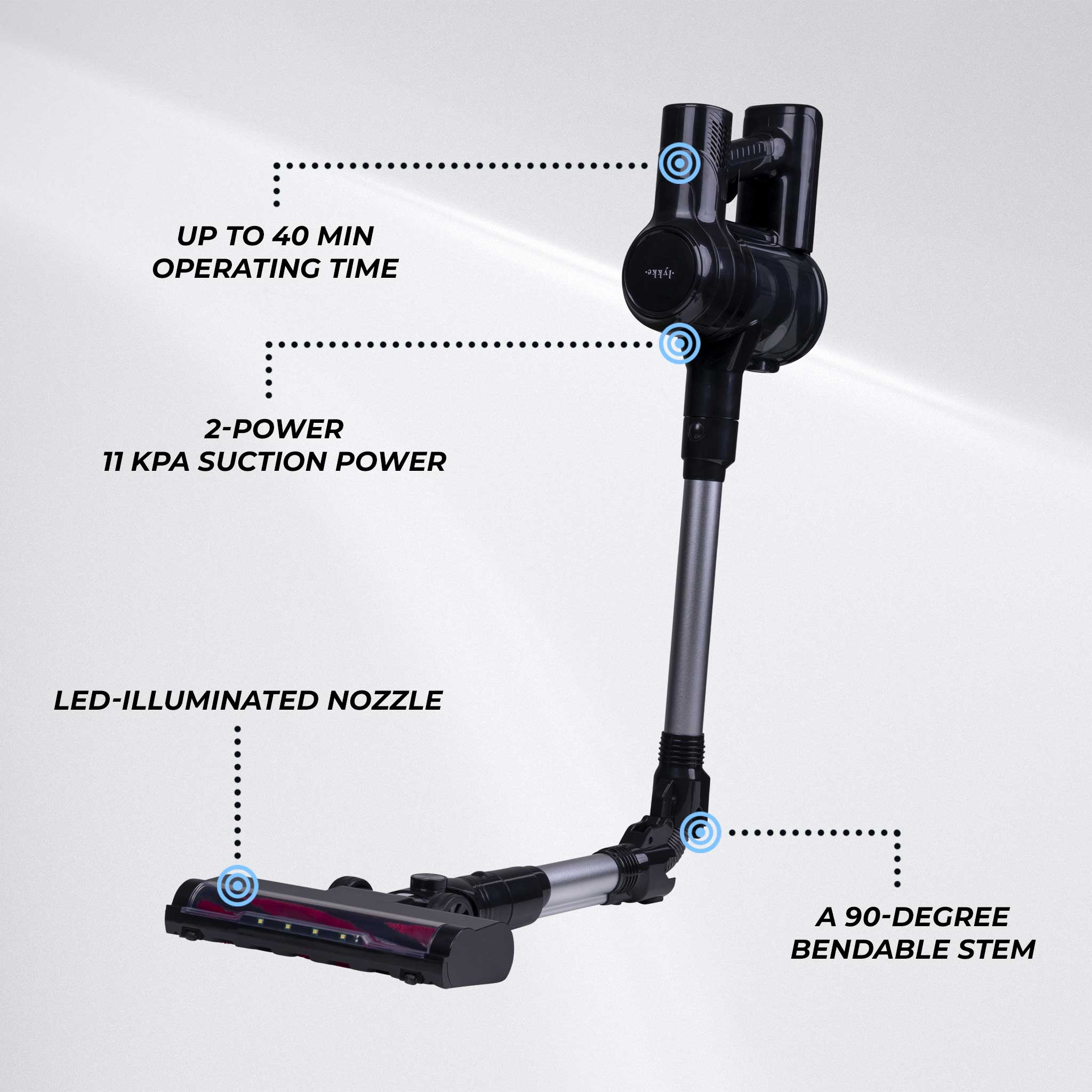 Lykke Cordless vacuum cleaner Pro 1000 V2