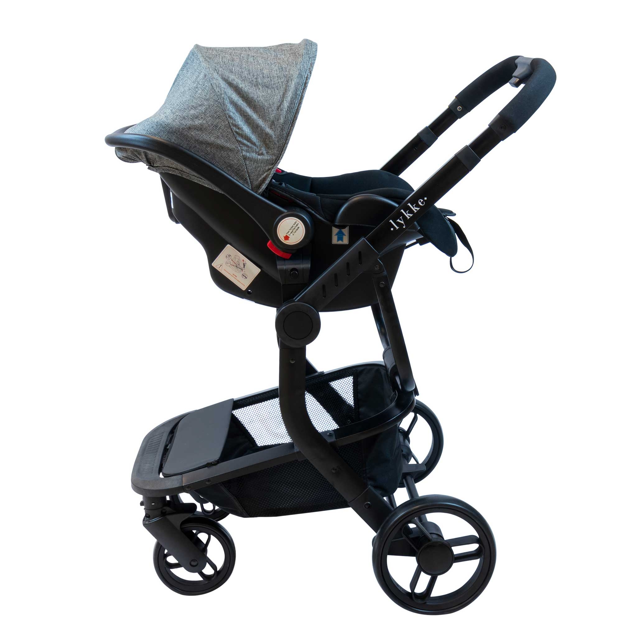 Lykke yhdistelmävaunu 3-in-1 Basic