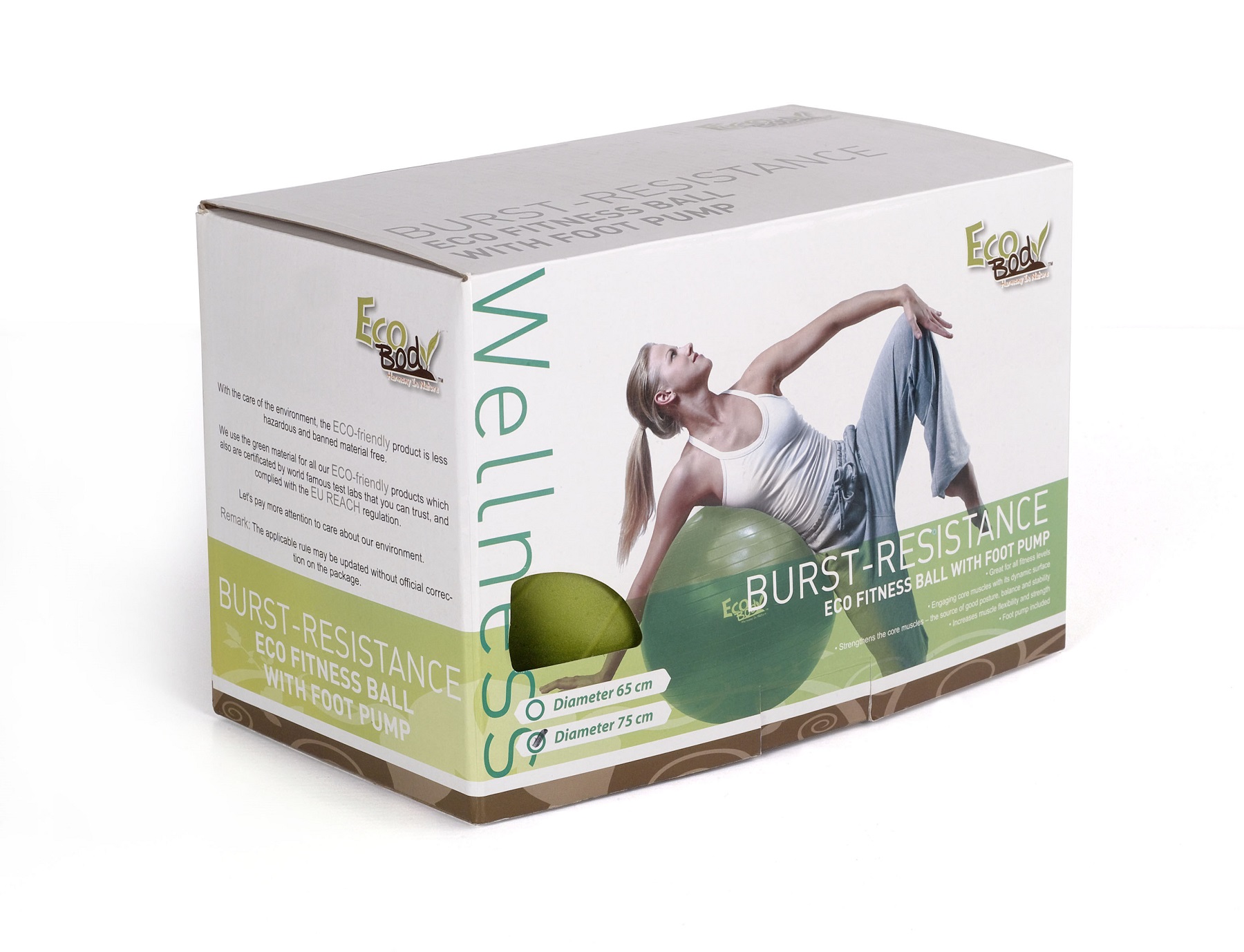 Eco Body Gymnastikboll 75cm