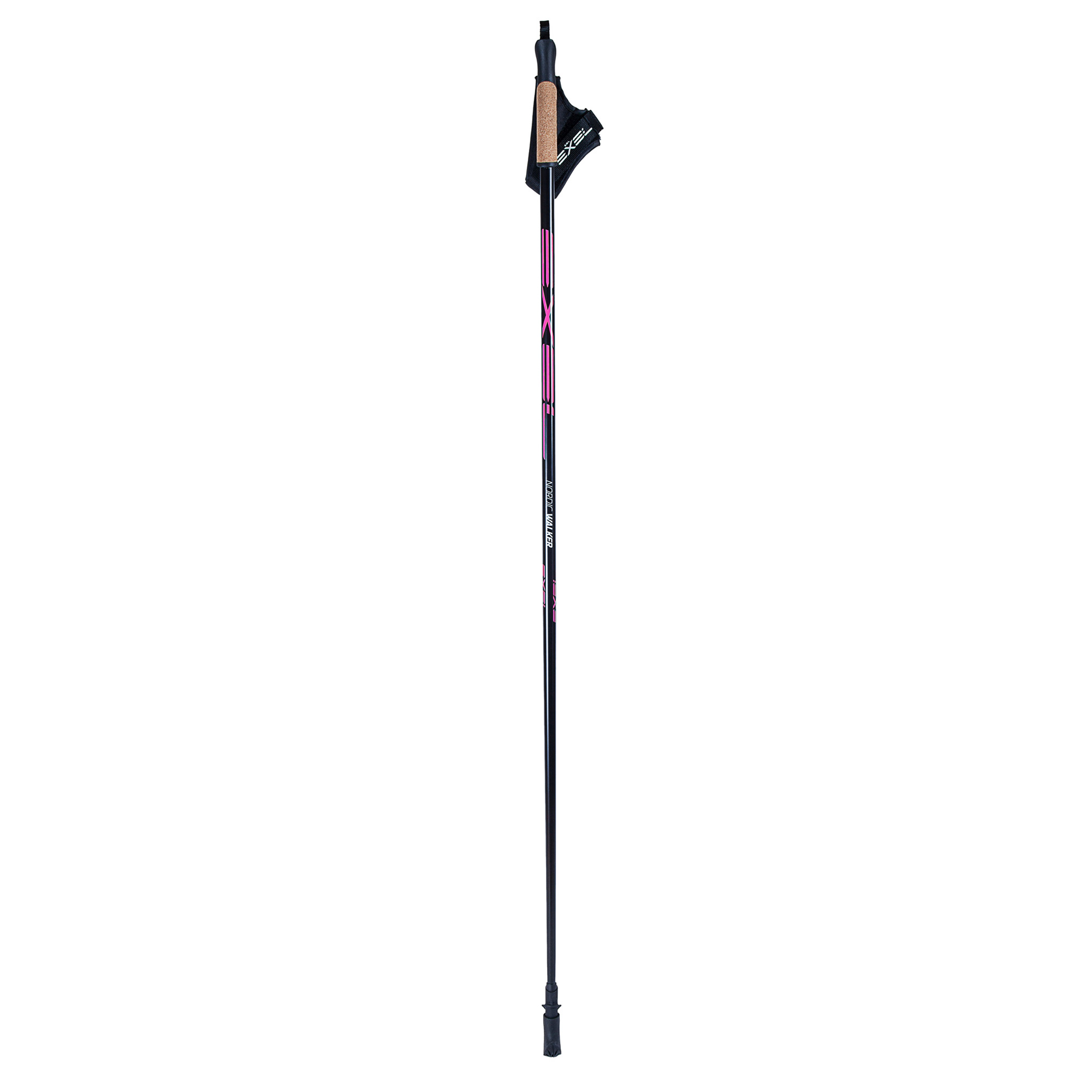 Exel Nordic Walker Stav för stavgång, Svart/Rosa