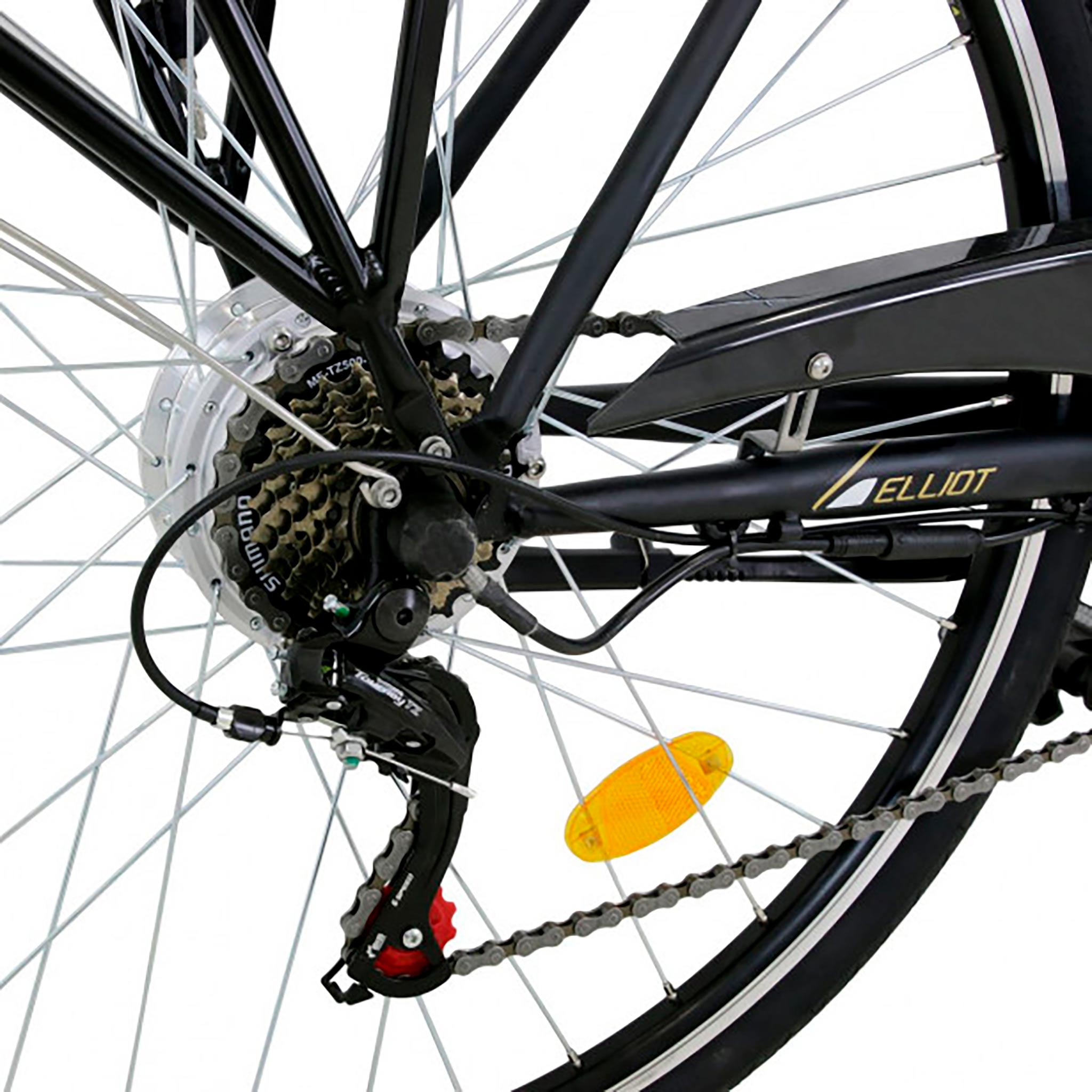 Lyfco E-Bike Elliot 28", schwarz