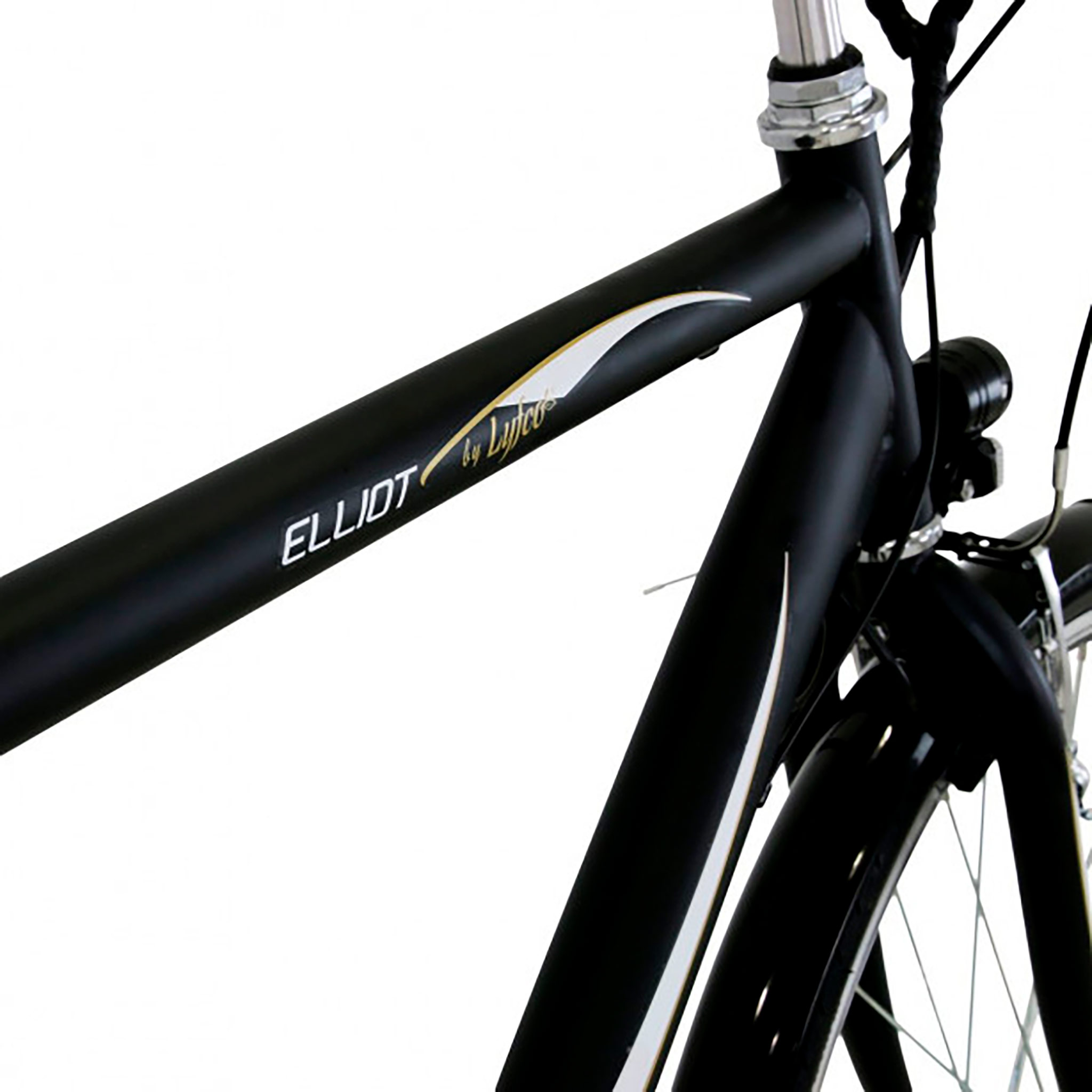 Lyfco E-Bike Elliot 28", schwarz