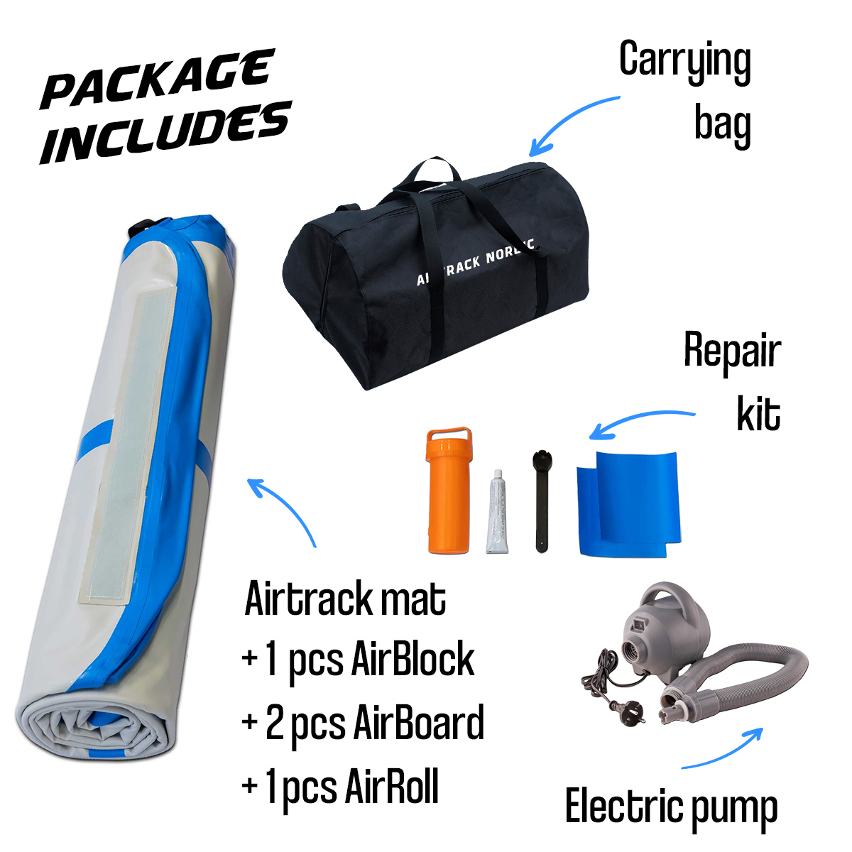AirTrack Nordic Trick Bundle