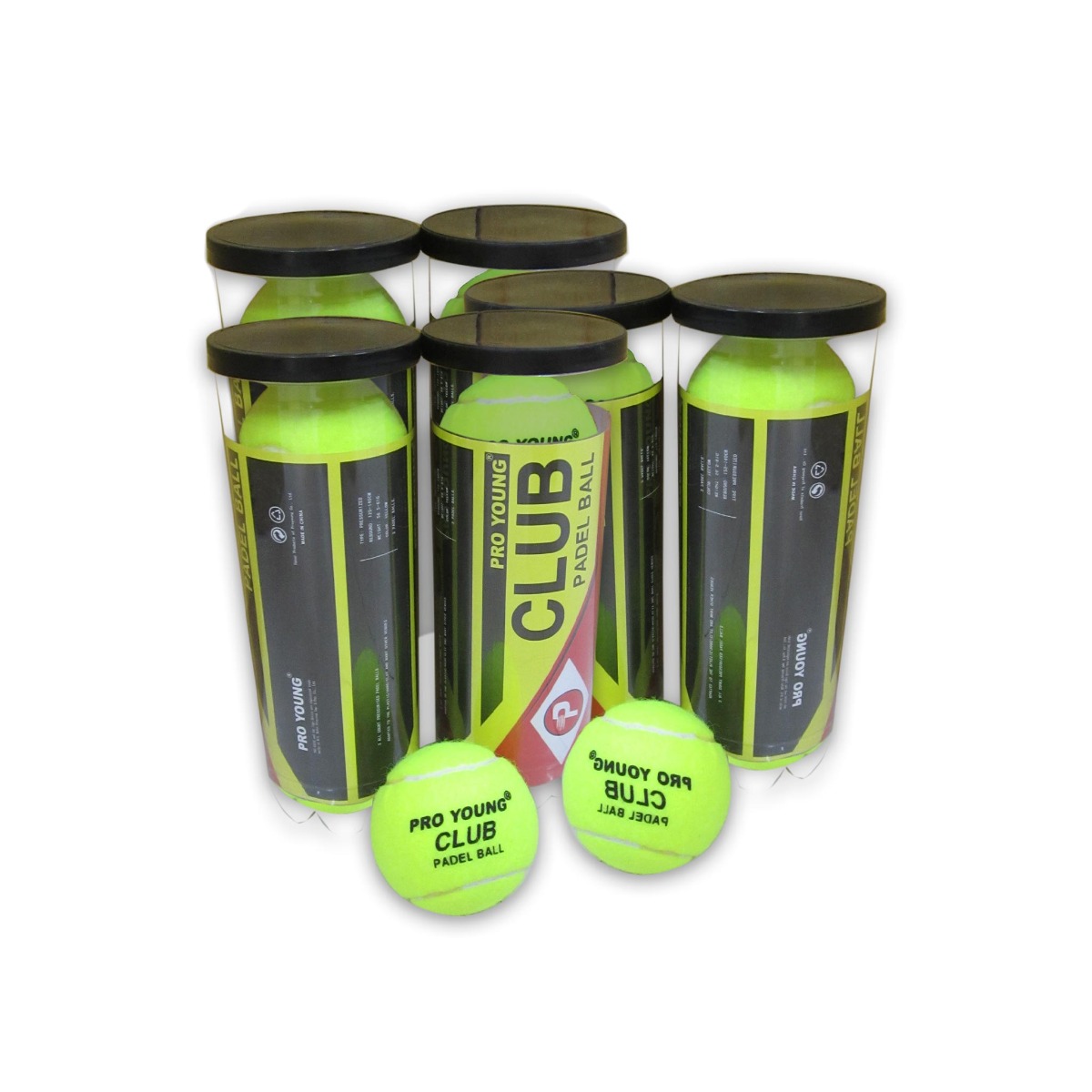 Core padelbal, set van 30 ballen