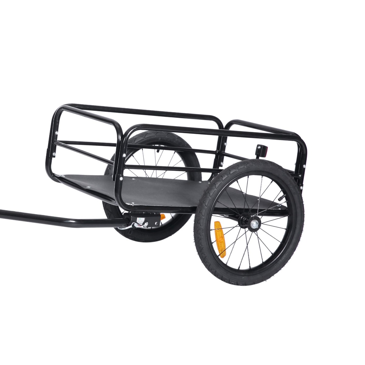 Trekker Bike Trailer with a plastic box
