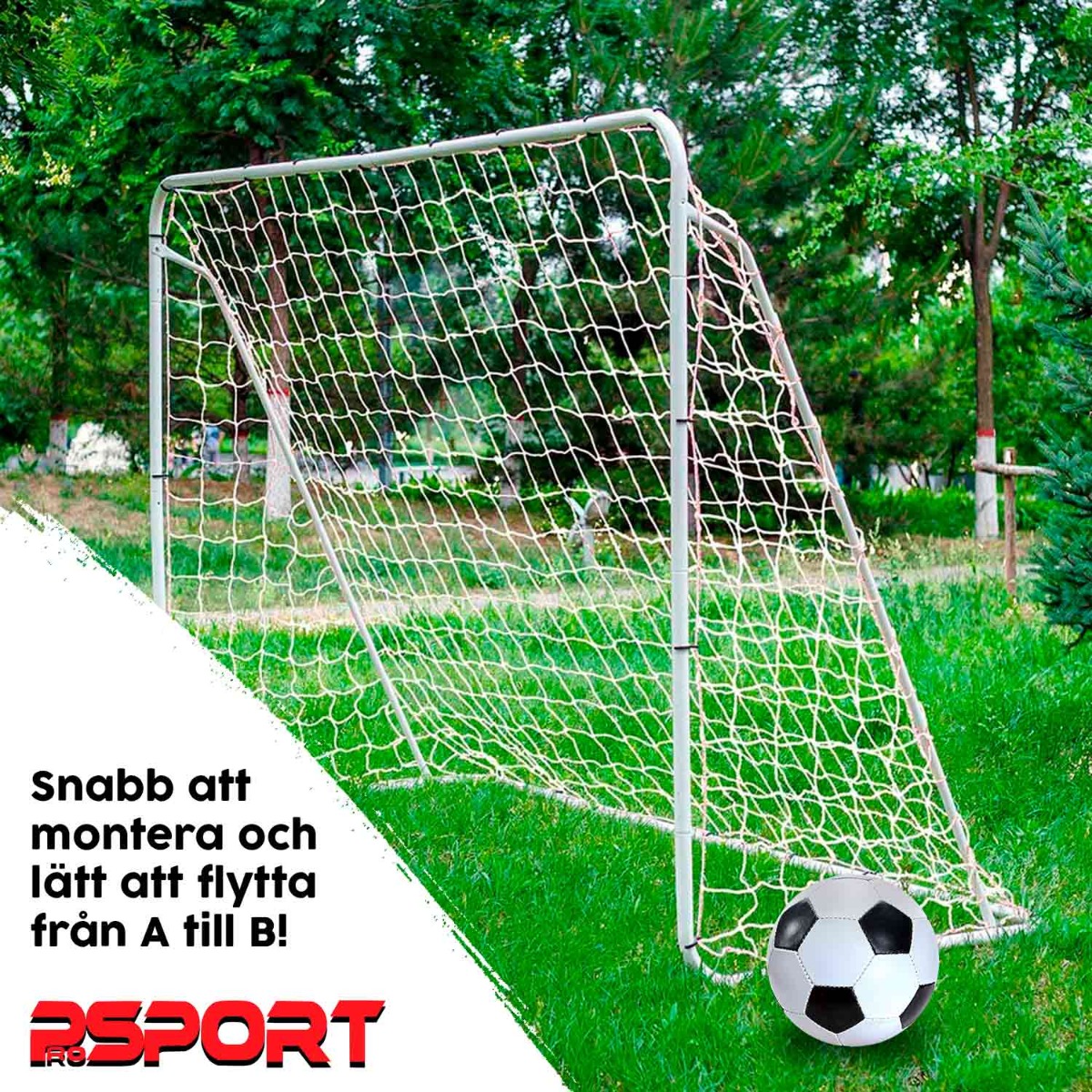 Prosport fotbollsmål Official 366 x 183 cm