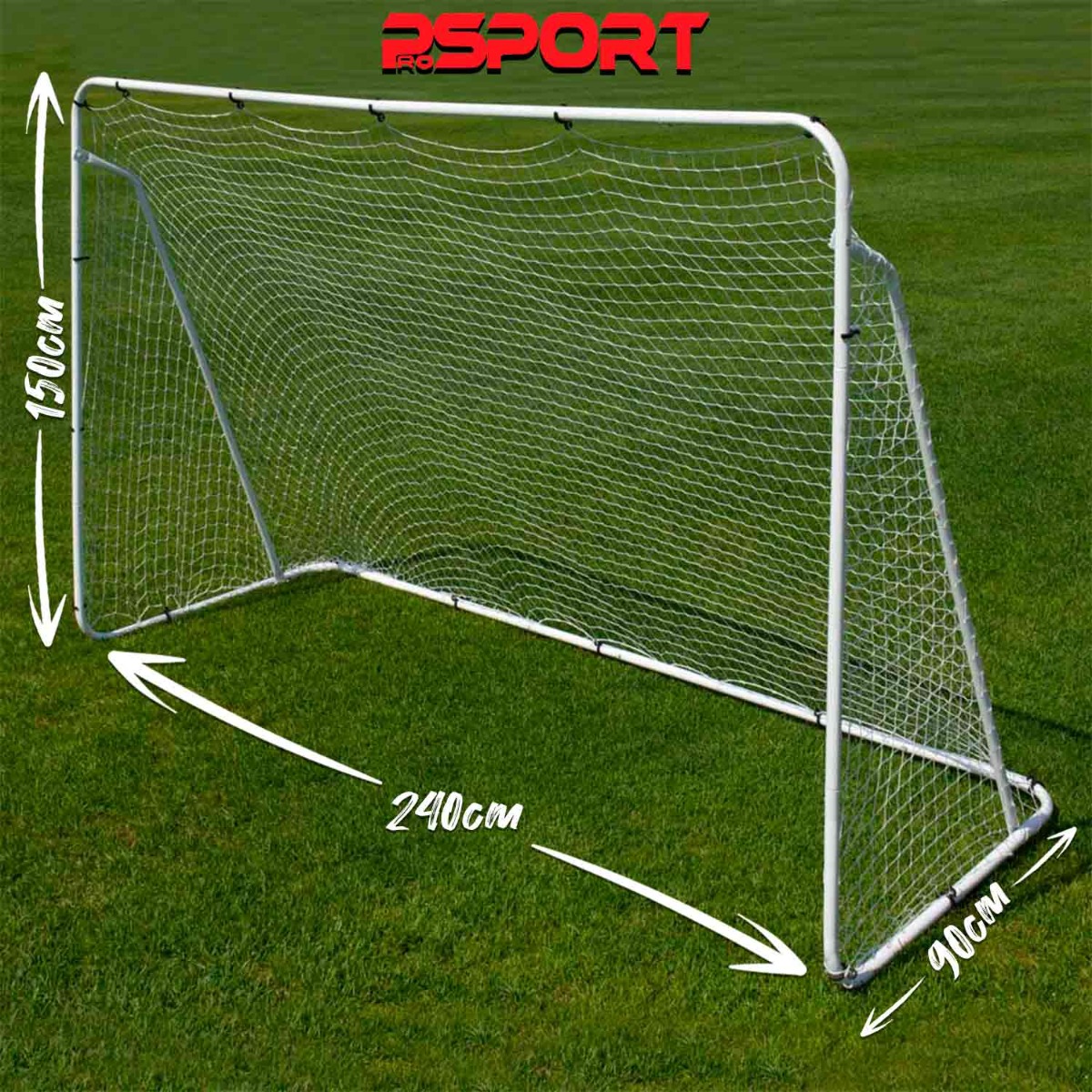 Prosport Fotbollsmål Real 240 x 150 cm