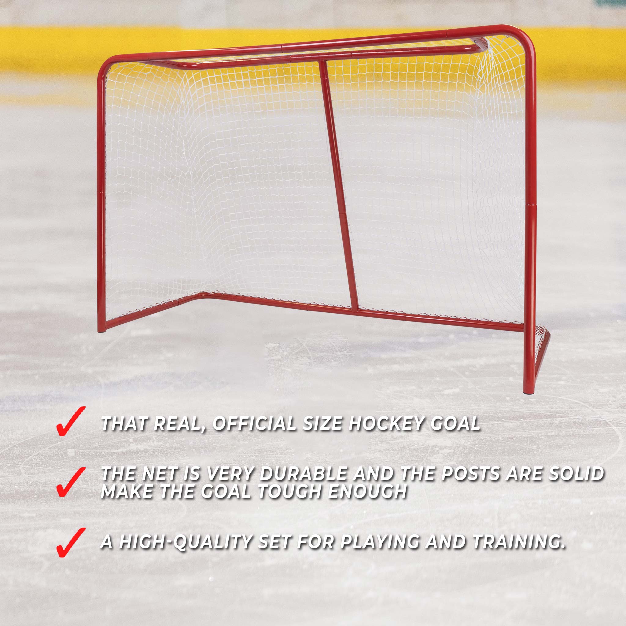Prosport 2x Ice Hockey Goal Official