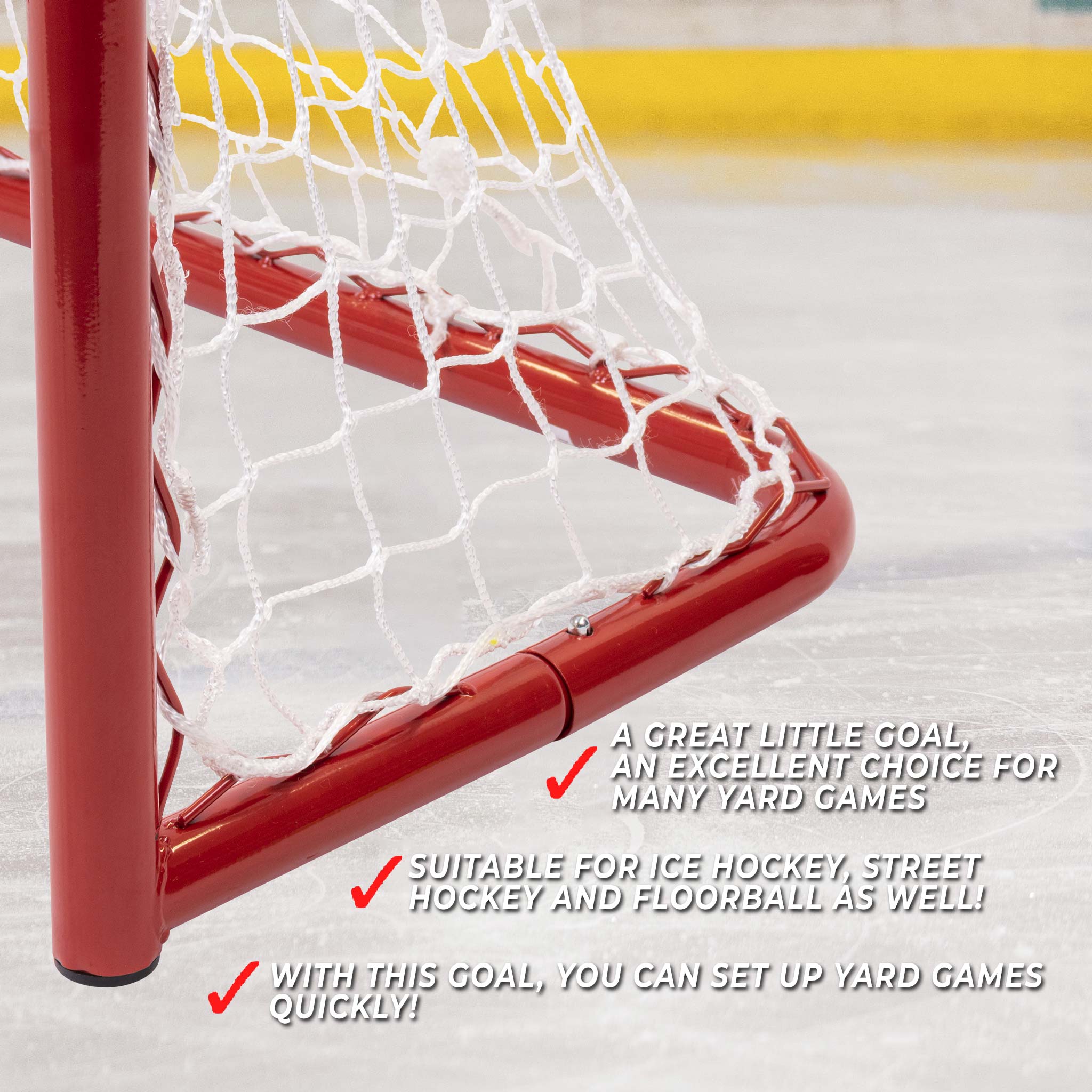 Prosport 2x Sturdy Hockey Goal