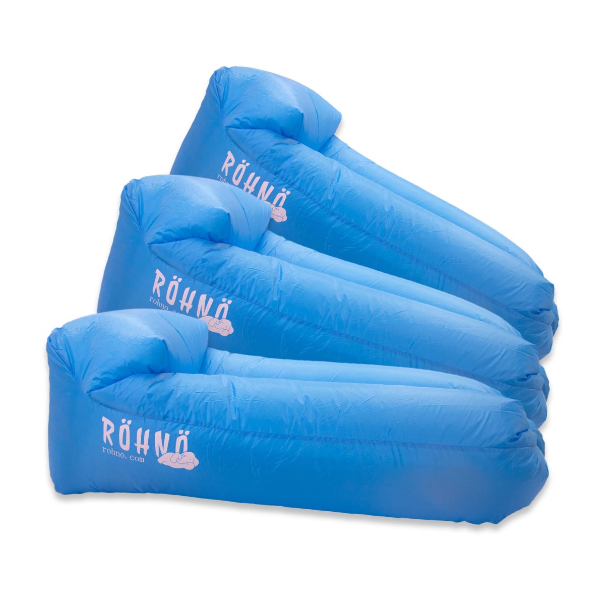 Röhnö Piepūšamais Gaisa Dīvāns Multipaka, 3pcs turkis
