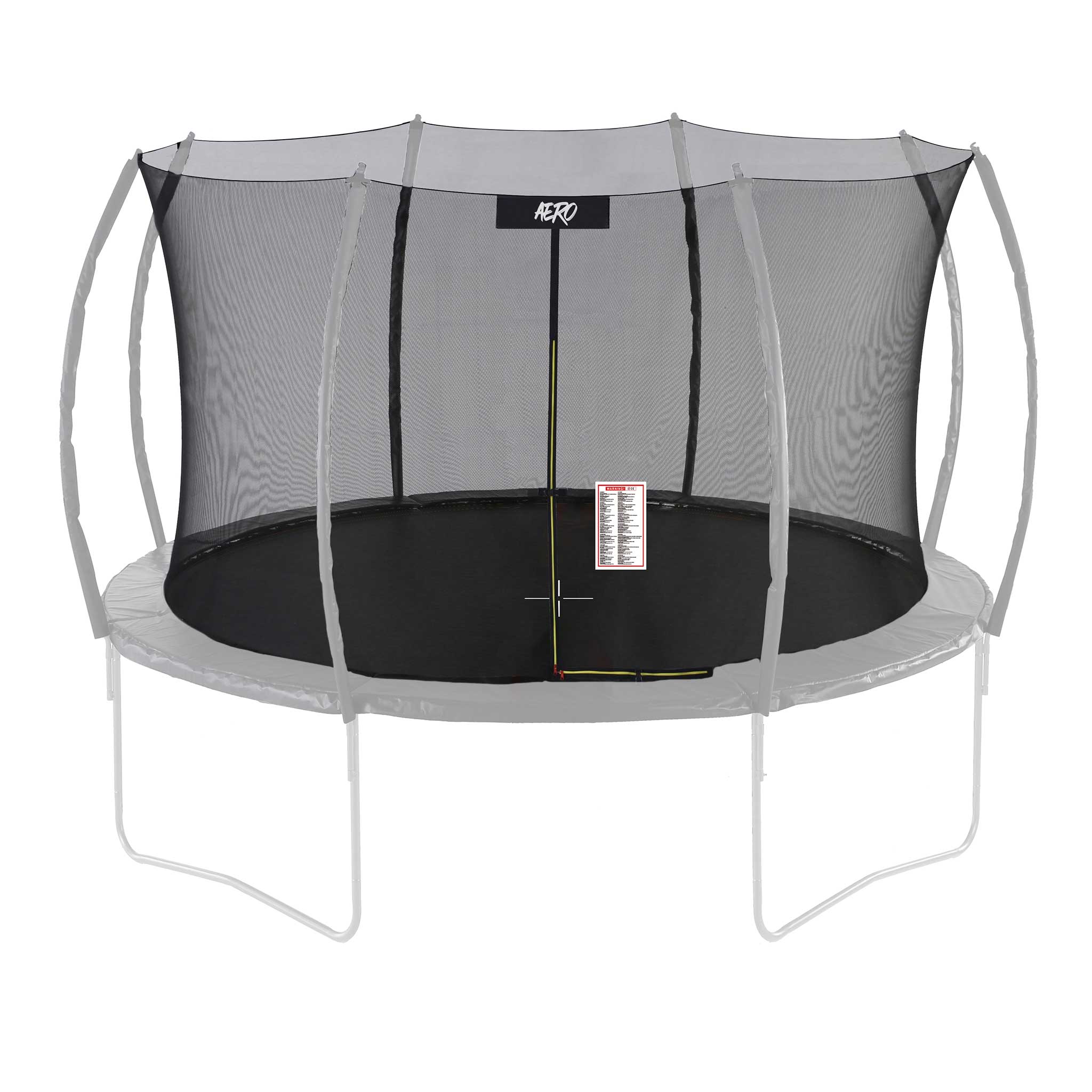 React Trampolīna Drošības Tīkls Aero 3,05 - 4,27 m, Batuta Atsperu Pārsegs