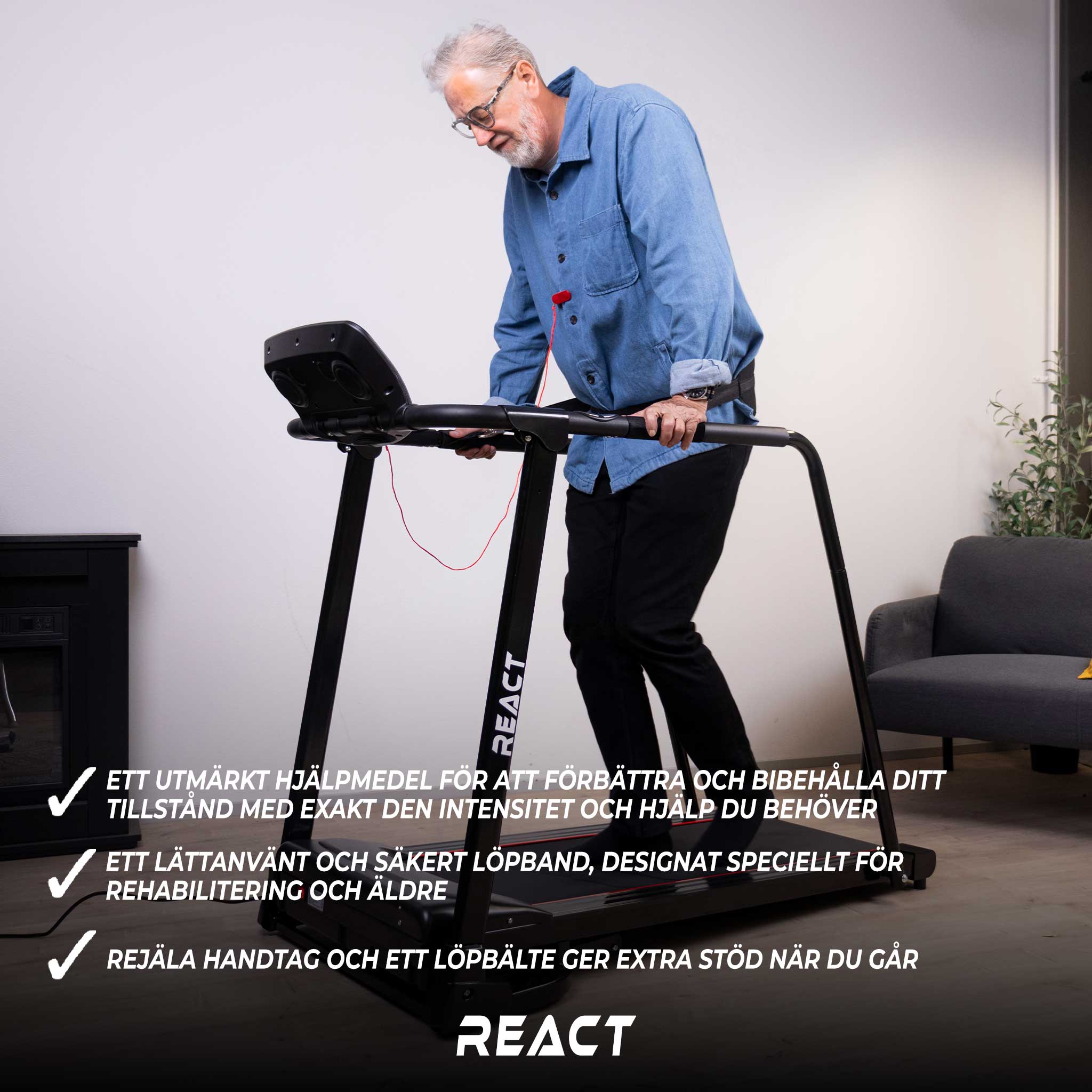 React löpband 1700