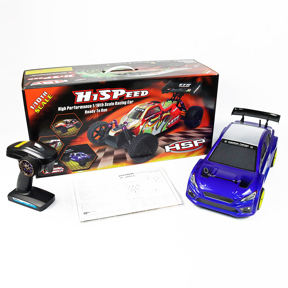 React RC-auto XSTR Power Nitro 4WD, blauw