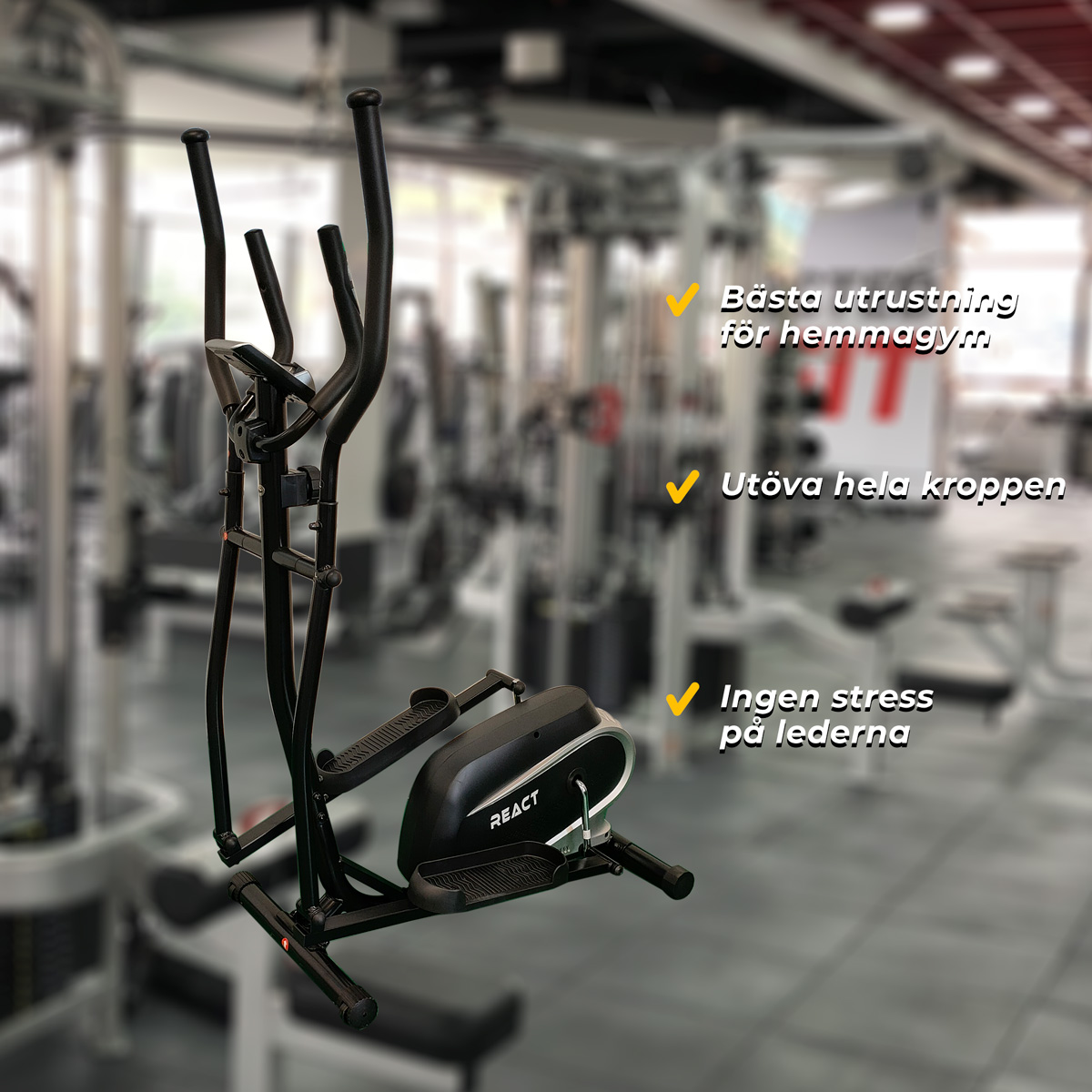 React Crosstrainer