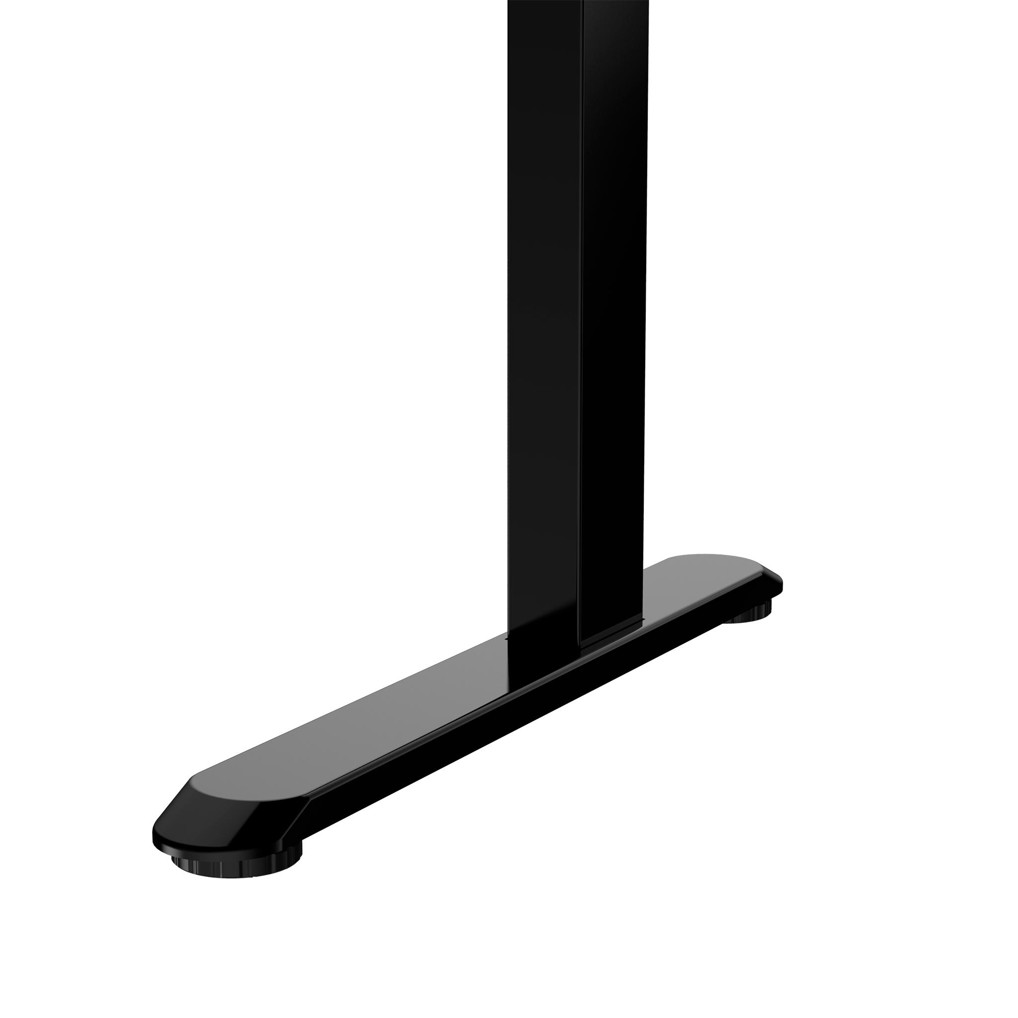 Lykke Electric Standing Desk 120x60cm Polar, black