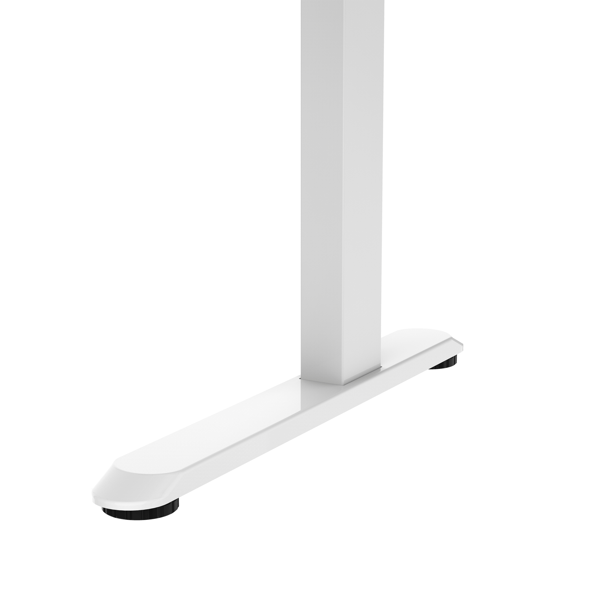 Lykke reguliuojamo aukščio stalas 120x60cm Polar, White