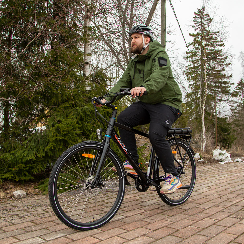 Swoop elcykel City, herr 28"