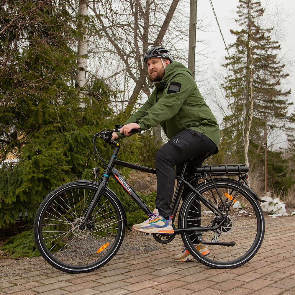 Swoop elcykel City, herr 28"