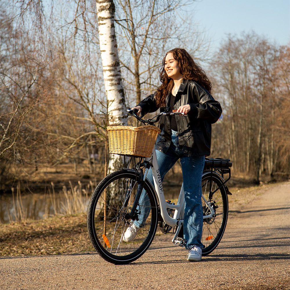 Swoop Elektrische Fiets City, Dames 28"