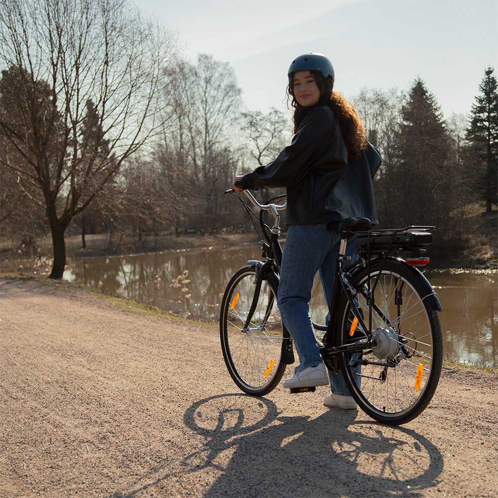 Swoop E-Bike Classic, Damen 28" Schwarz