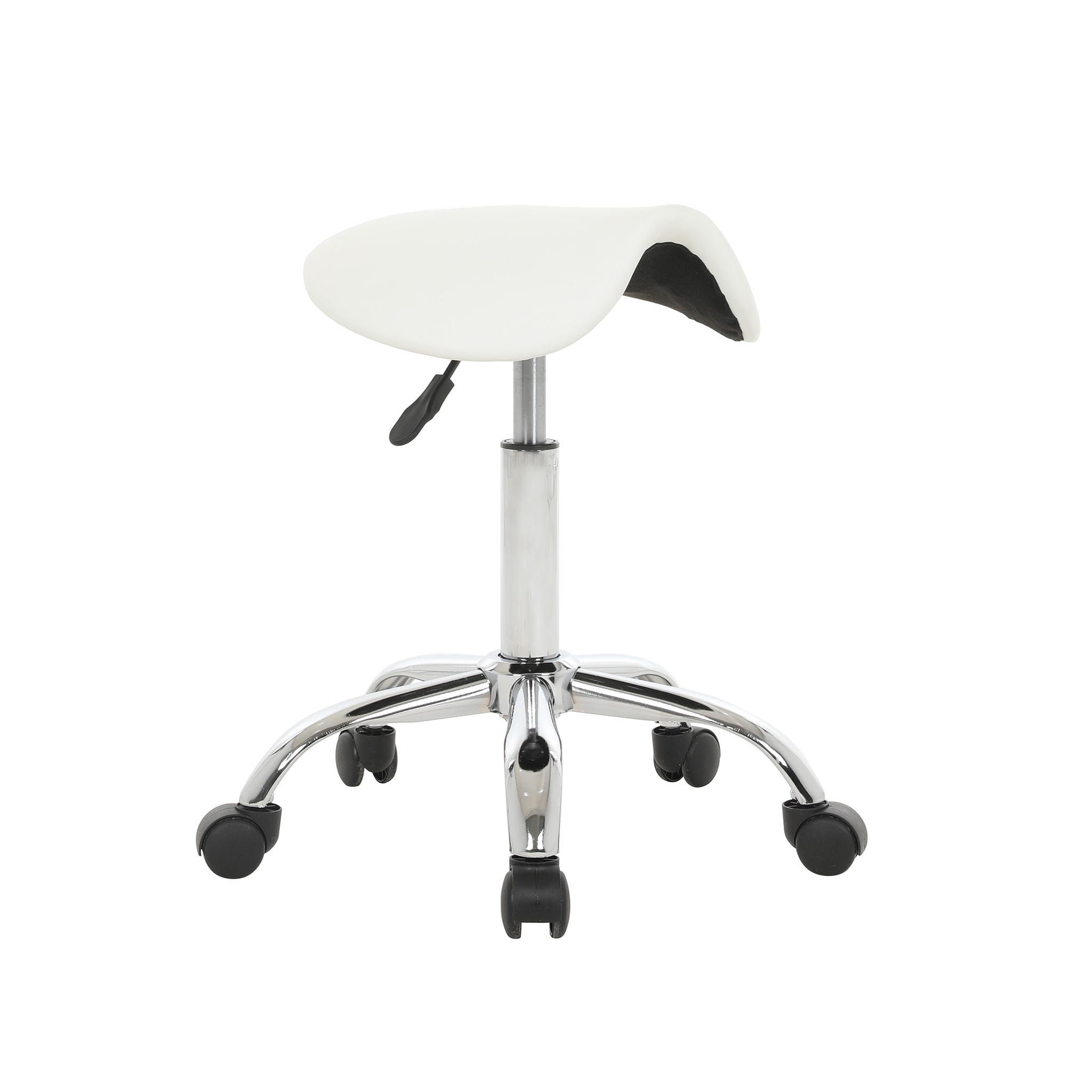 Lykke Saddle Krēsls Komforts, balts