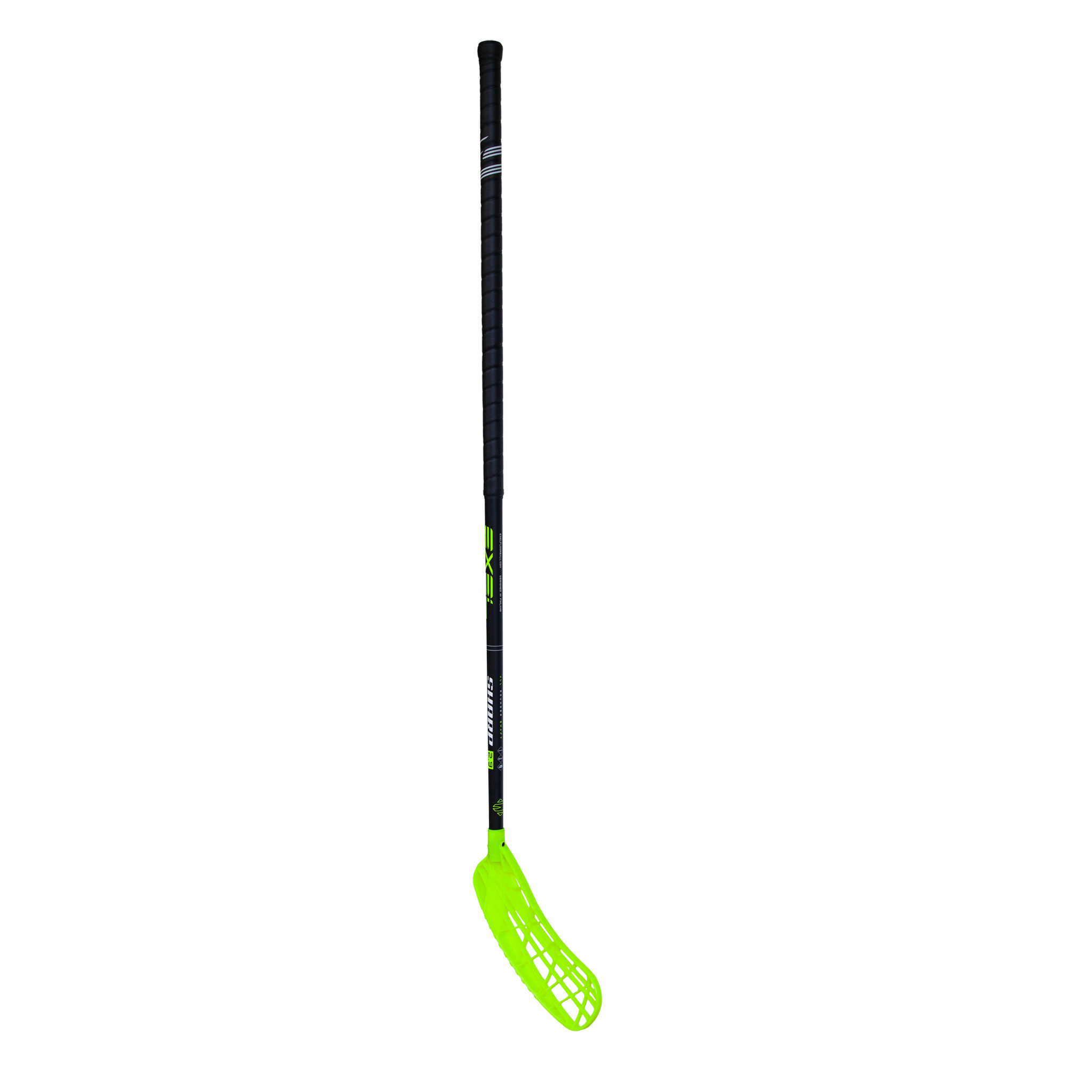 Exel Sharp 2.9 Round Sb Kij do unihokeja, Czarny/Neonowy żółty