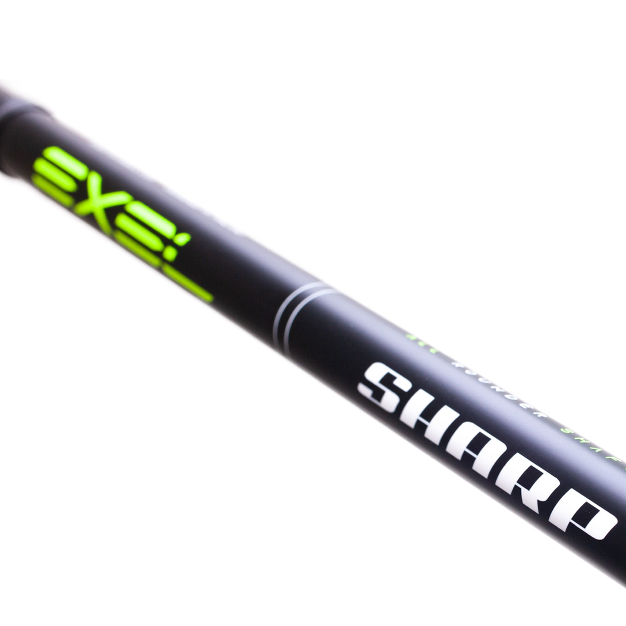 Exel Sharp 3.4 Round Sb Saalihokikepp, Must/Neoonkollane
