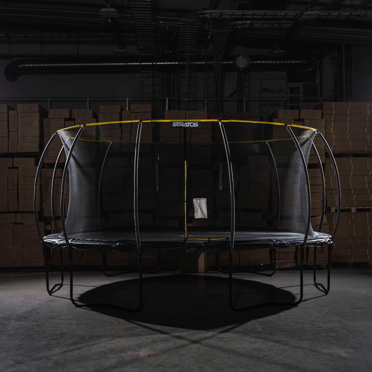 Stratos Studsmatta 488 cm med skyddsnät