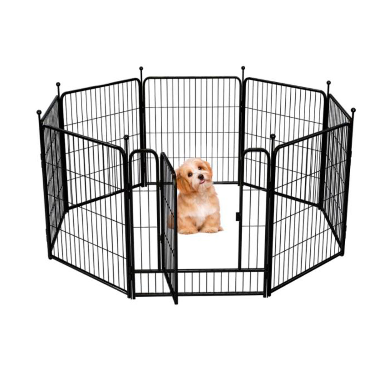 Trekker Maniežas šunims Puppy Playpen Strong M, 8-Plokštumų 80x77cm