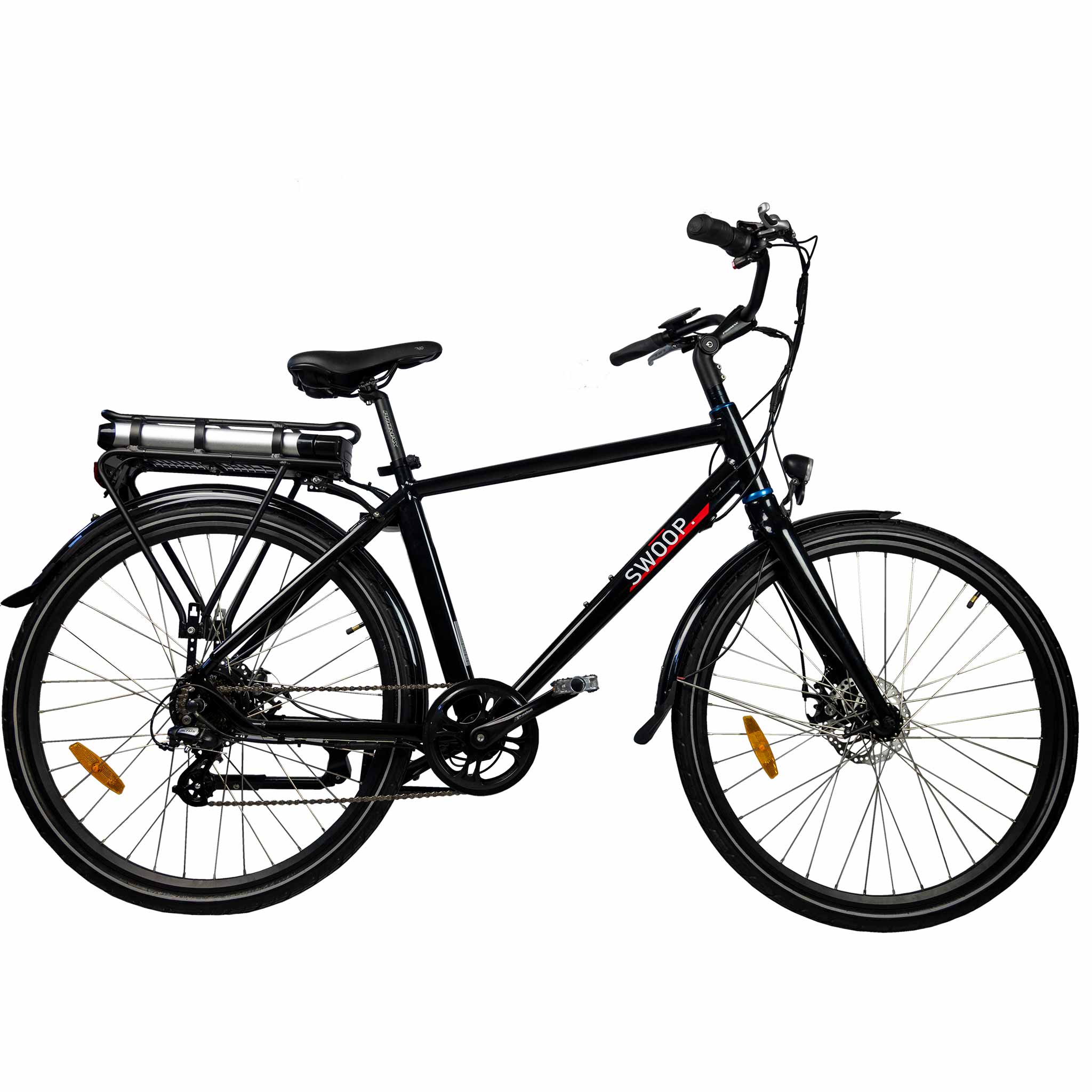 Swoop sähköpyörä City miesten 28″ Kunnostettu