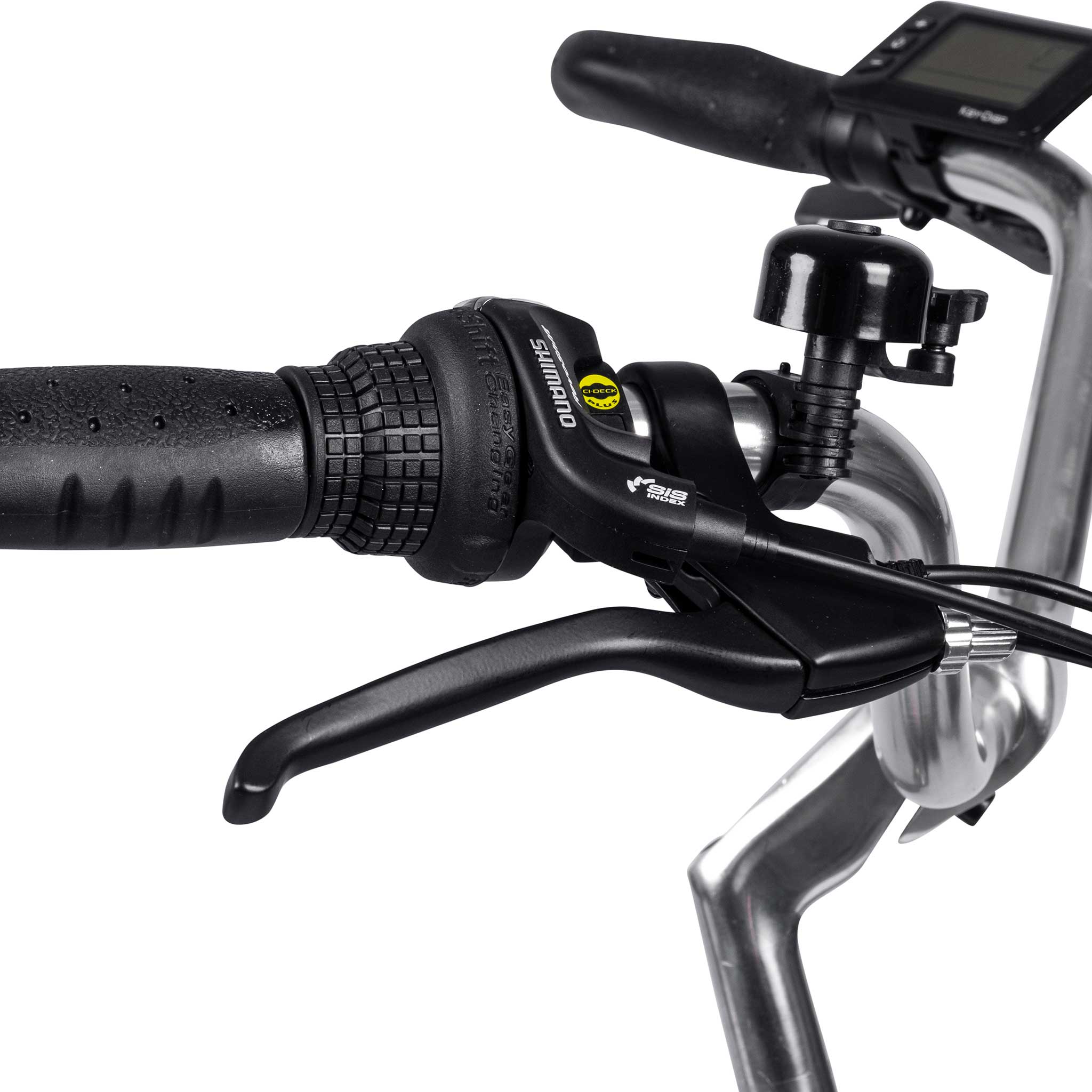 Swoop Bicicleta electrica Classic, Femme 28" Noir