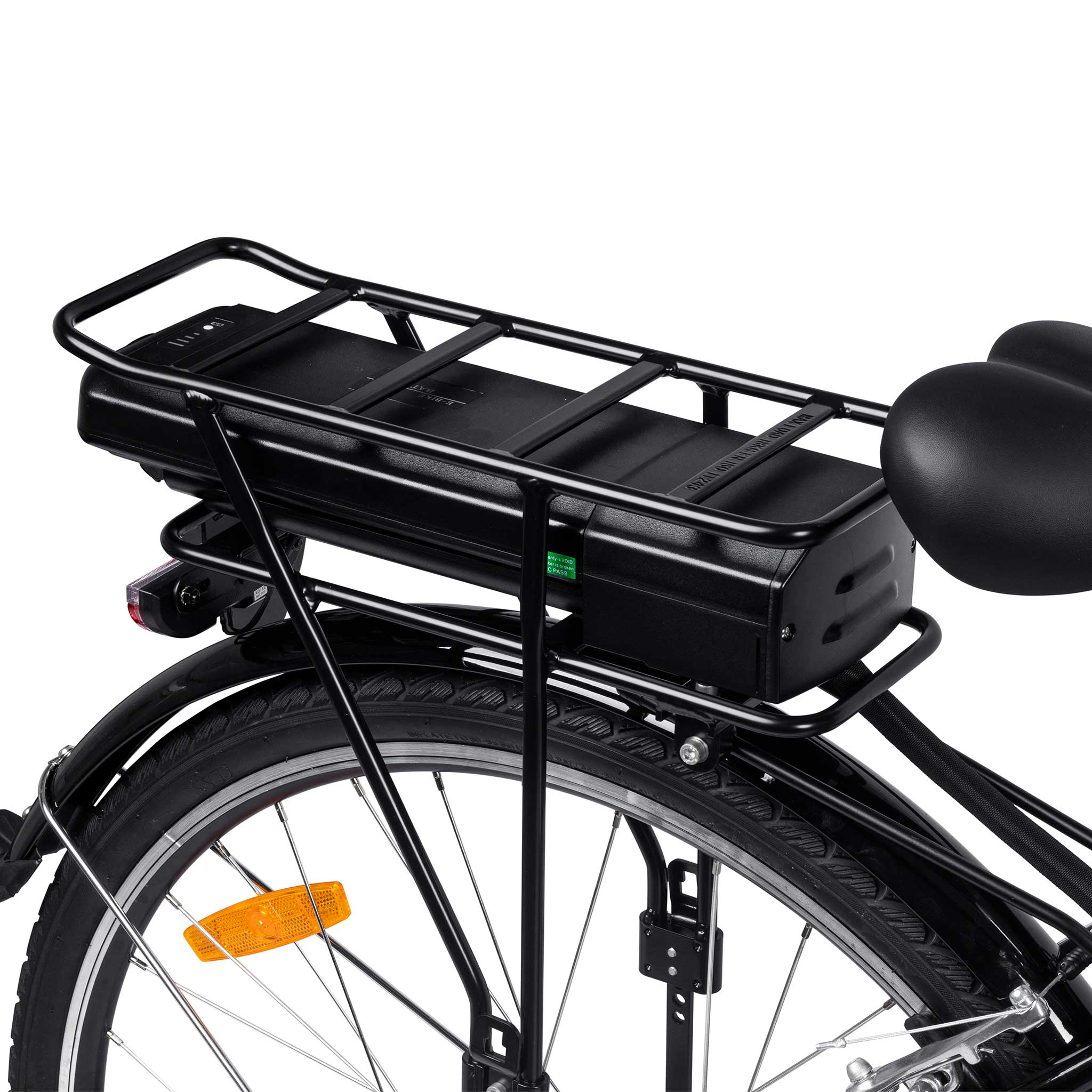 Swoop Bicicleta electrica Classic, Femme 28" Noir