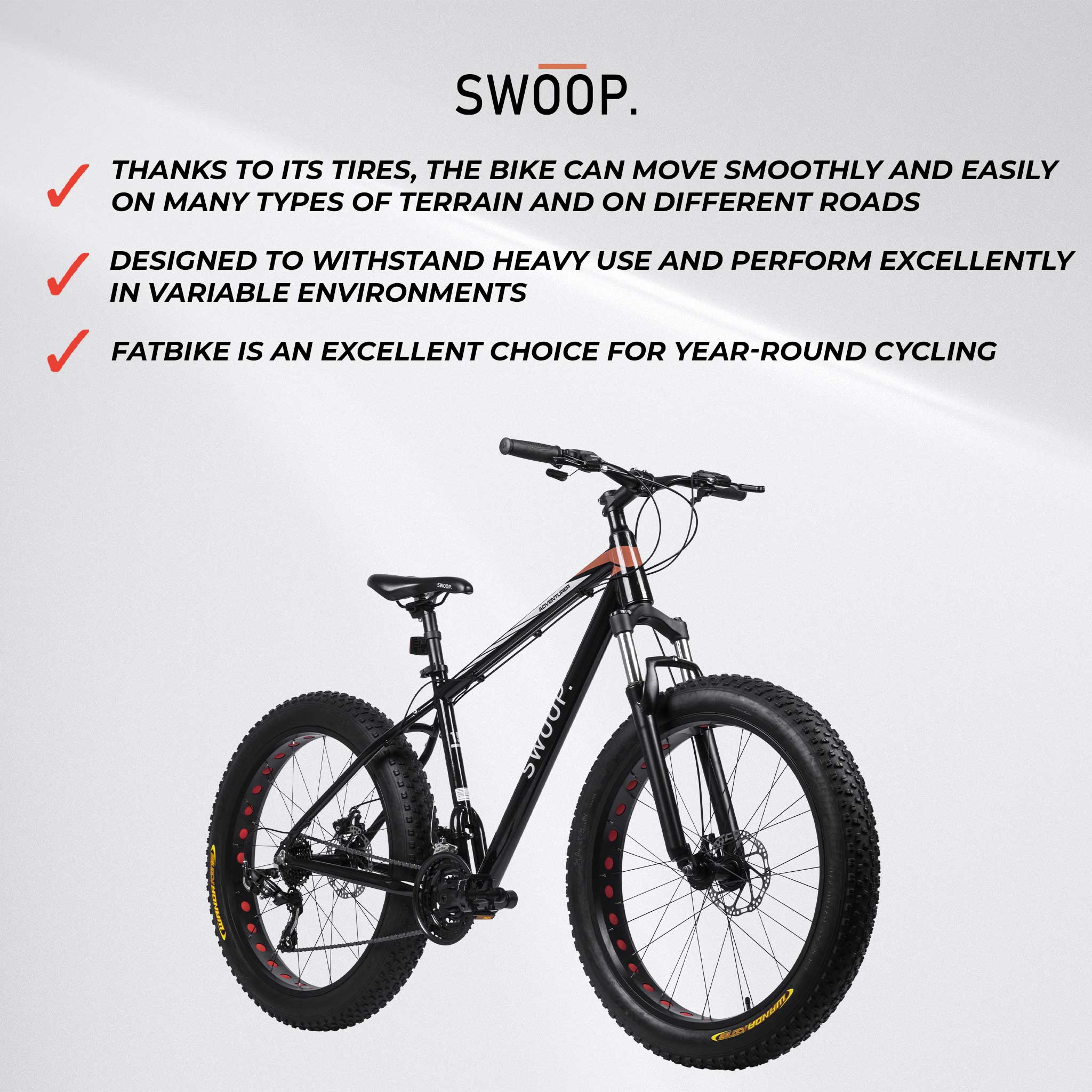 Swoop Fatbike 26" Adventurer