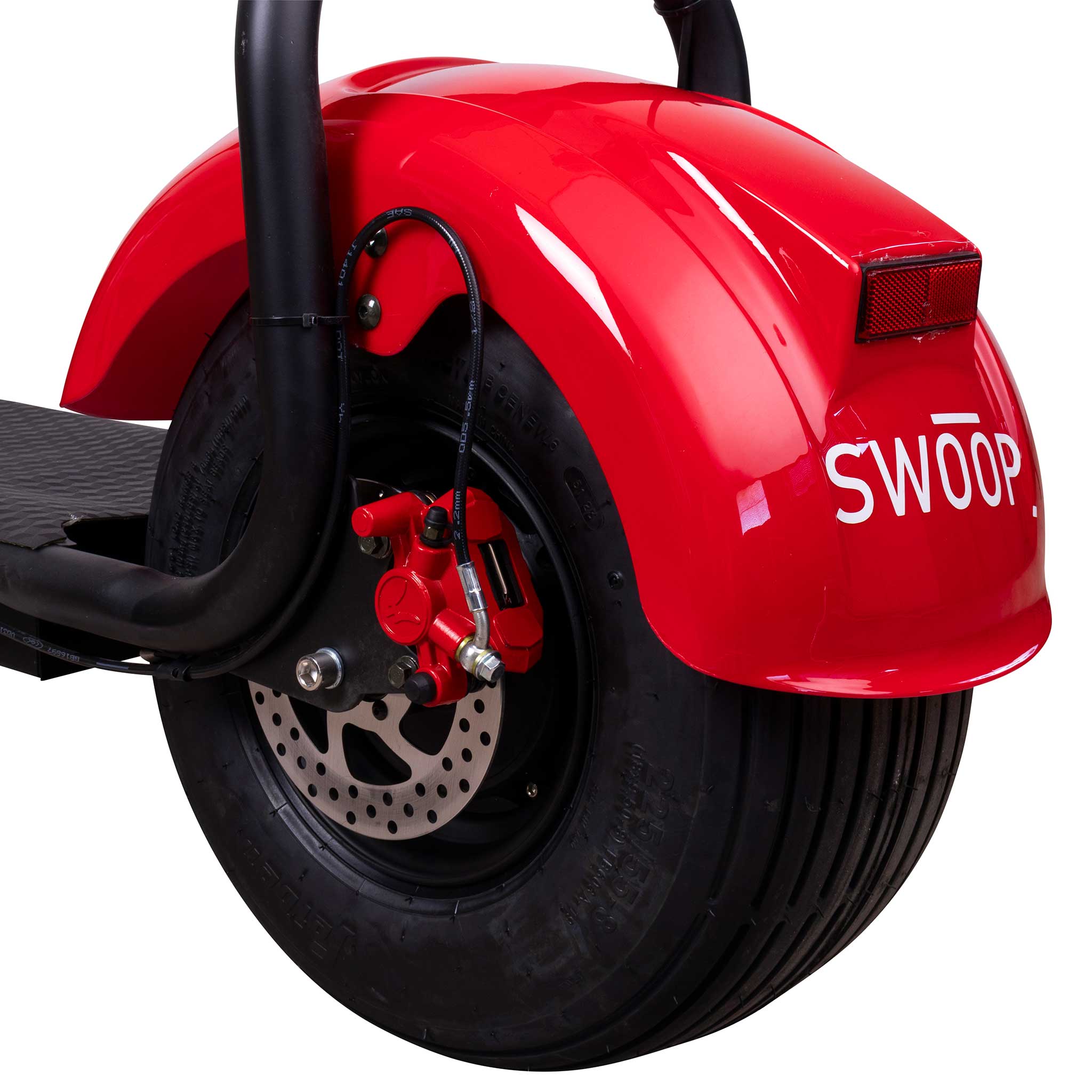 Swoop Elektriskais Motorolleris Cruiser N4 1000W Sarkans