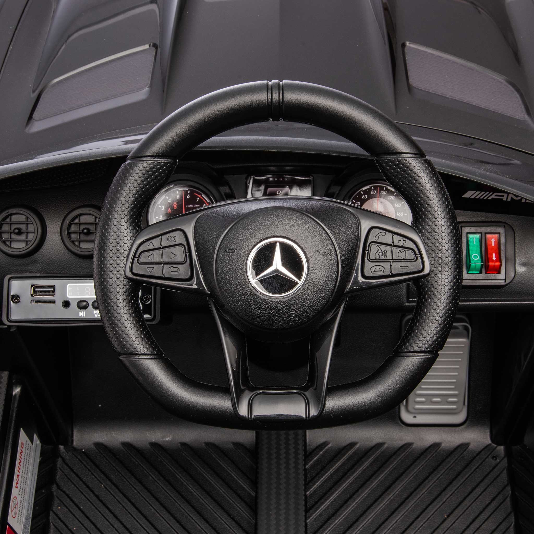 Swoop bērnu elektroauto Mercedes-Benz GTR