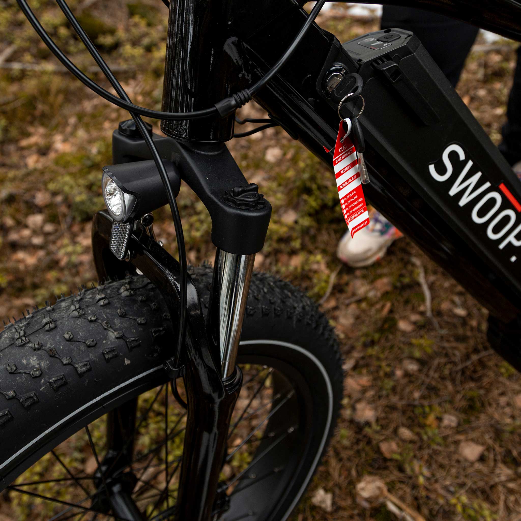 Swoop Fatbike Elcykel Ranger, 26"