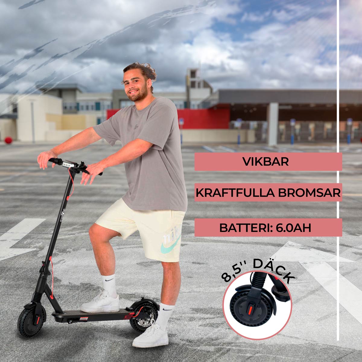 Swoop ES400X elscooter 
