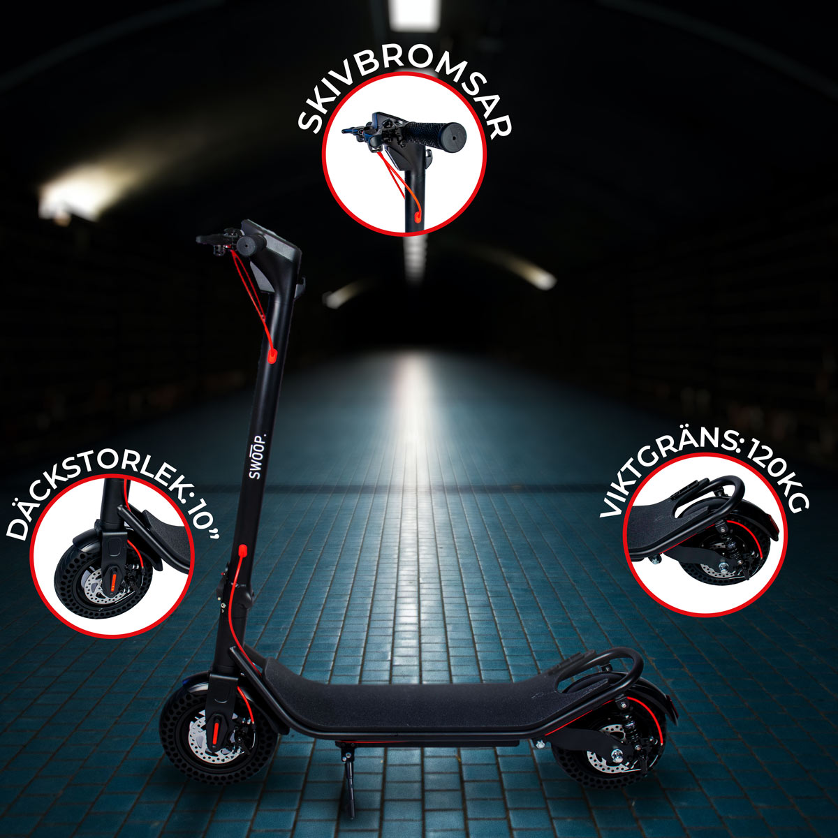 Swoop ES600X elscooter