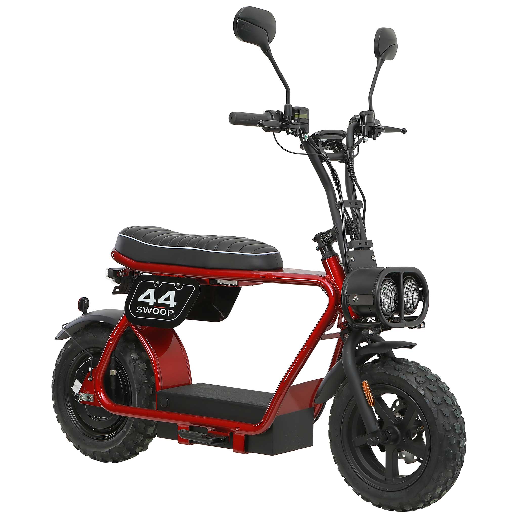 Swoop elektriskais motorolleris Turbo 2000W Sarkans