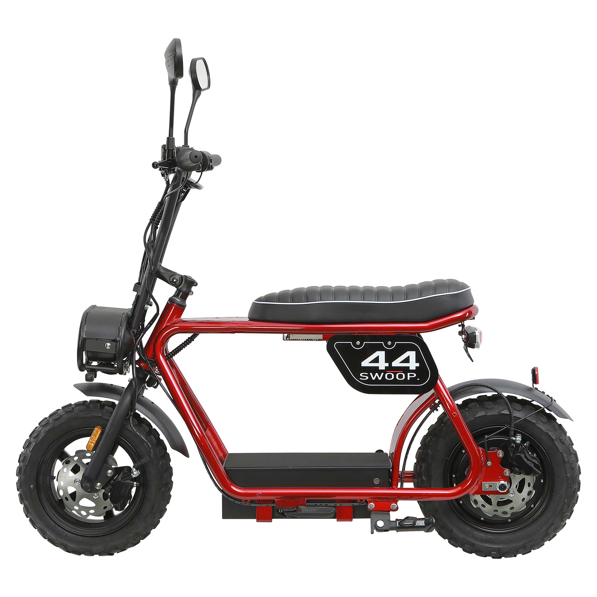 Swoop elektriskais motorolleris Turbo 2000W Sarkans