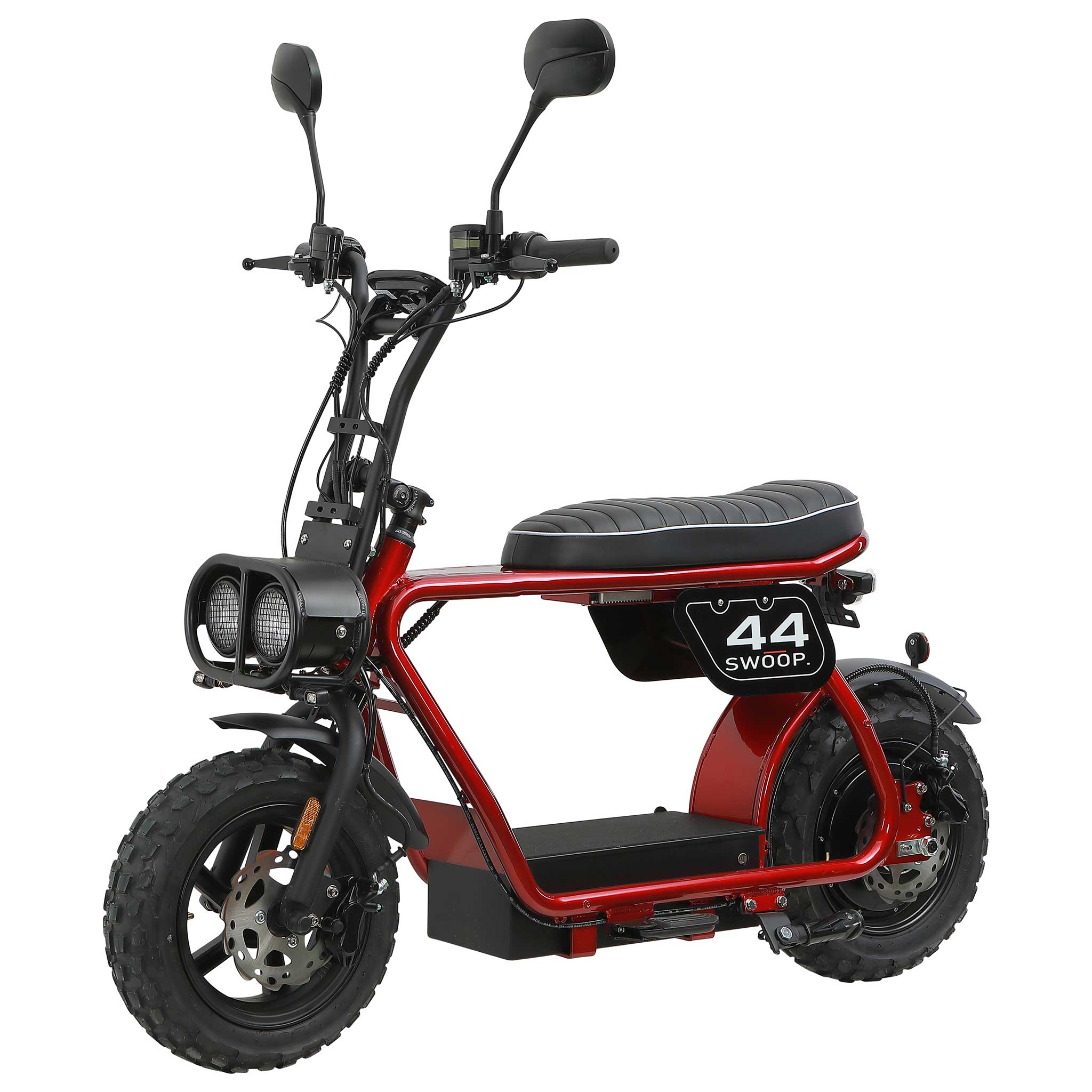 Swoop elektriskais motorolleris Turbo 2000W Sarkans