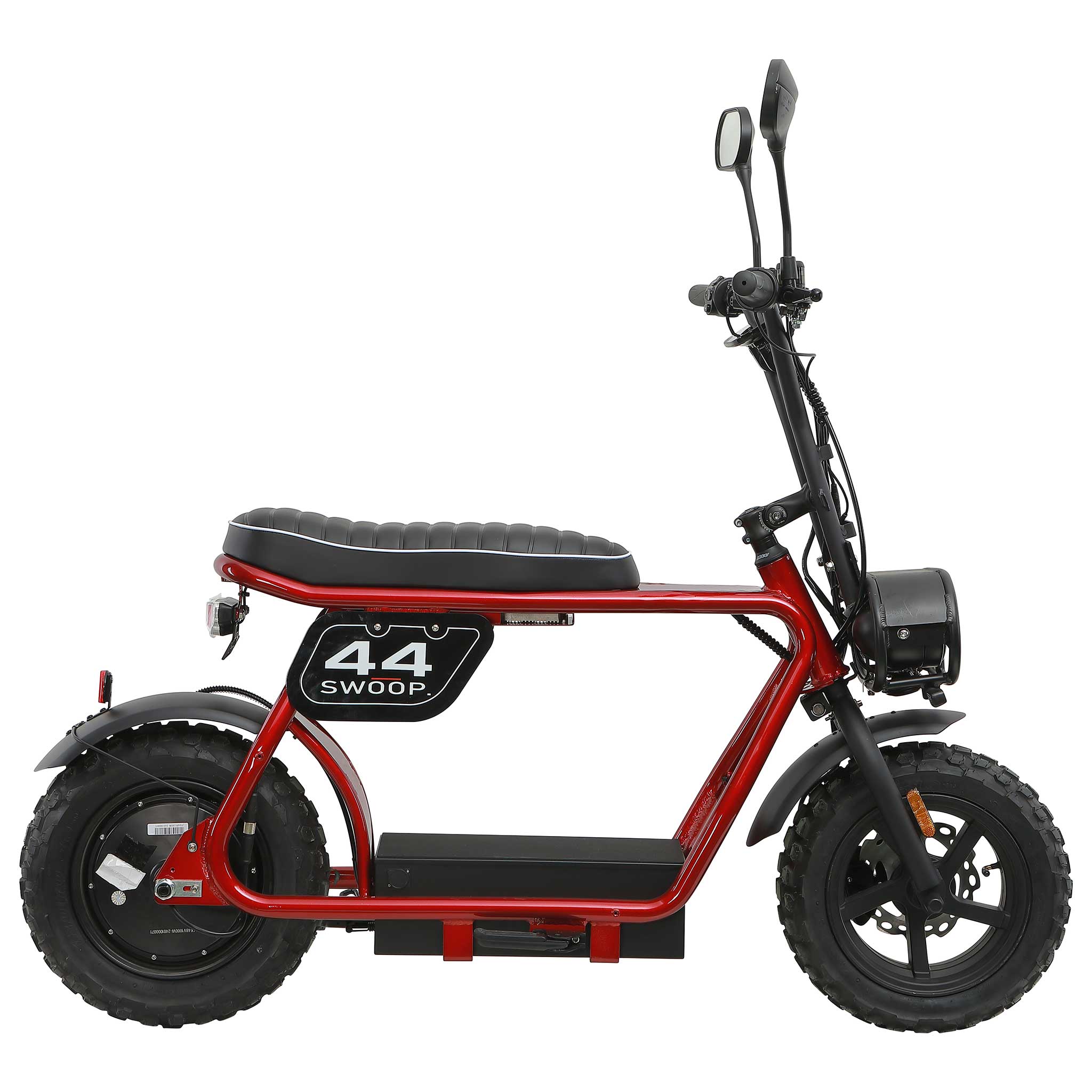Swoop elektriskais motorolleris Turbo 2000W Sarkans