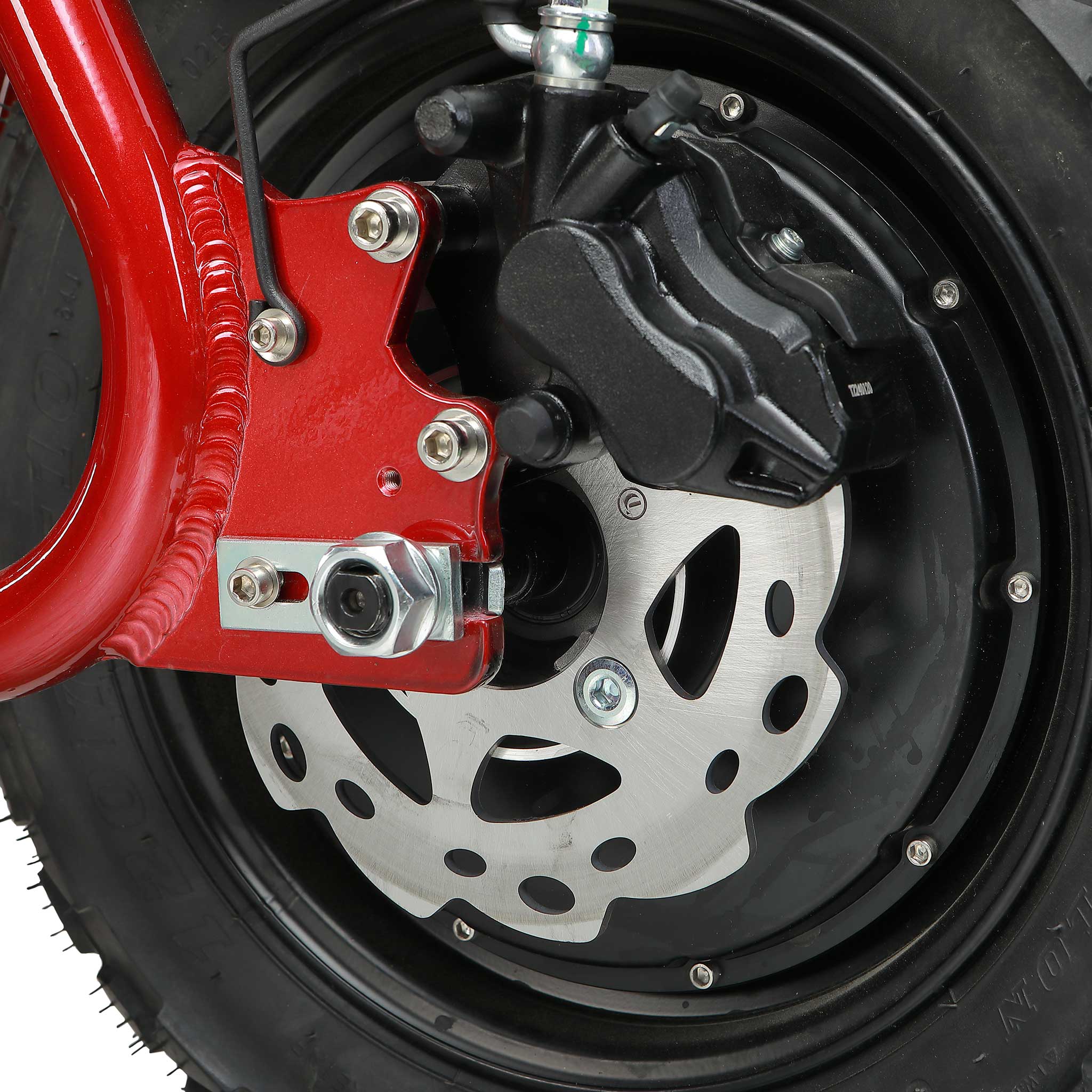 Swoop Elektro Moped Turbo 2000W Rot