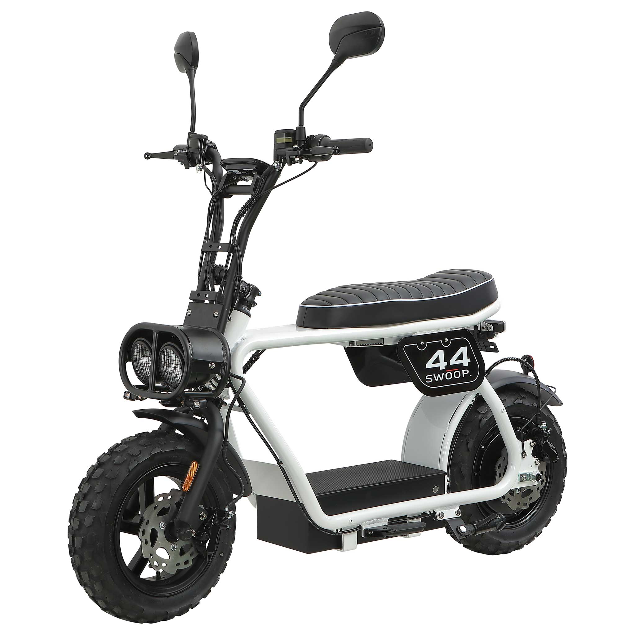 Swoop Elmoped Turbo 2000W Vit